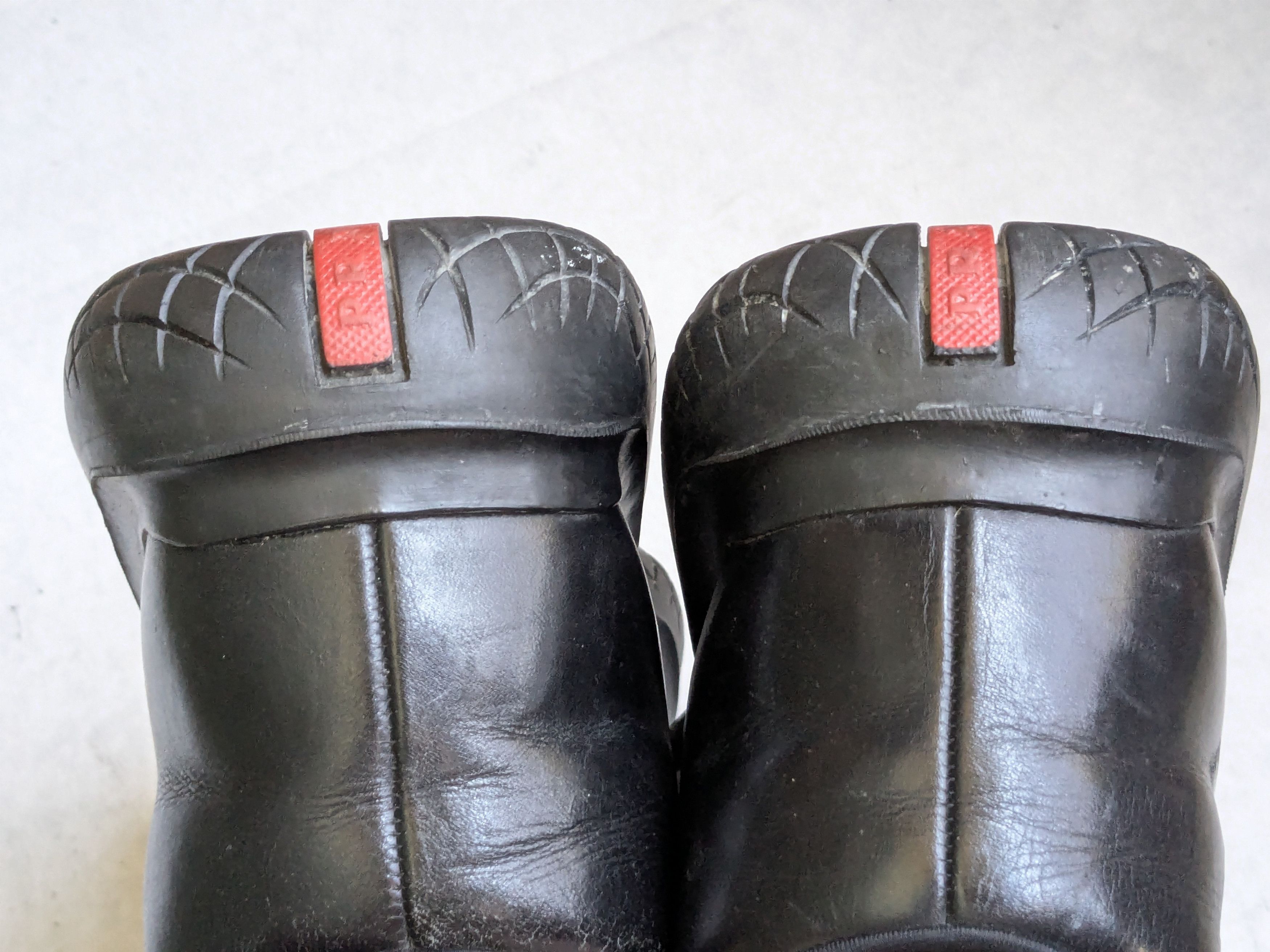 Prada Prada Sneakers Black 11 Low Tops Leather Vibram Size US 11 / EU 44 - 13 Thumbnail