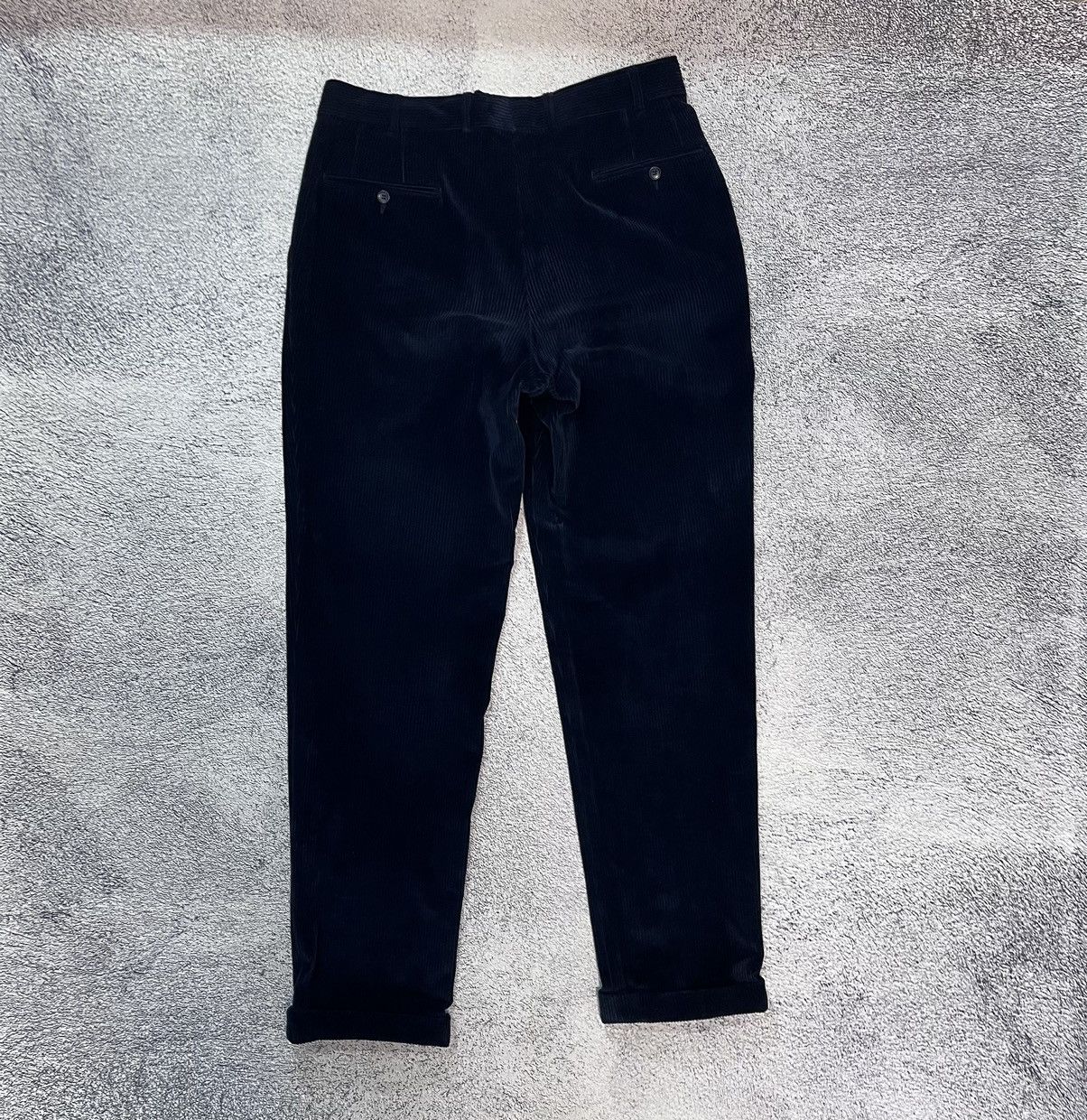 Burberry Burberry London Men’s Corduroy Pants Vintage Jeans Navy Blue Size US 36 / EU 52 - 8 Thumbnail