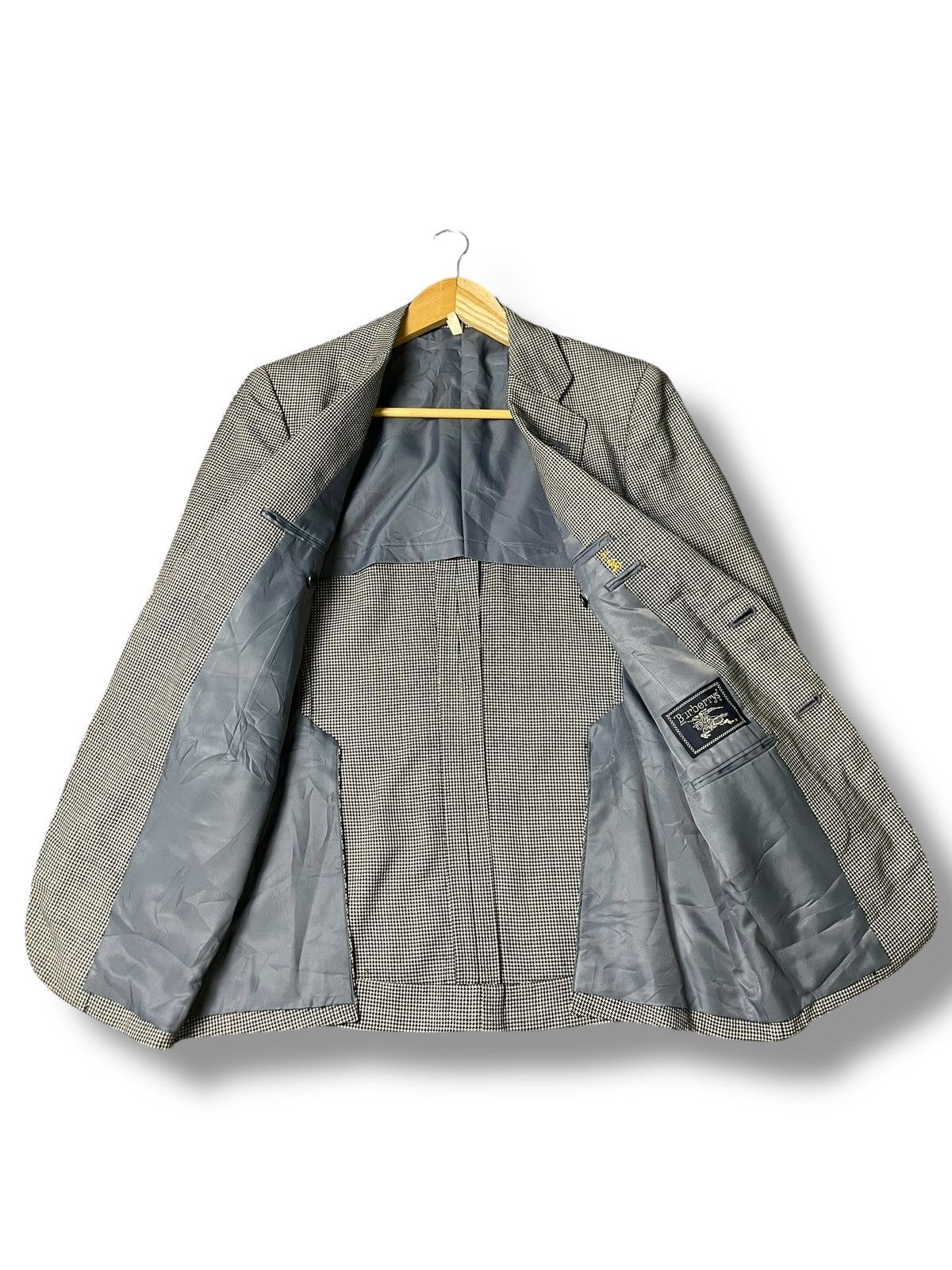 Burberry Prorsum × Designer × Vintage Vintage Burberry Prorsum Tweed Blazer (55) Size US XXS / EU 40 - 2 Thumbnail