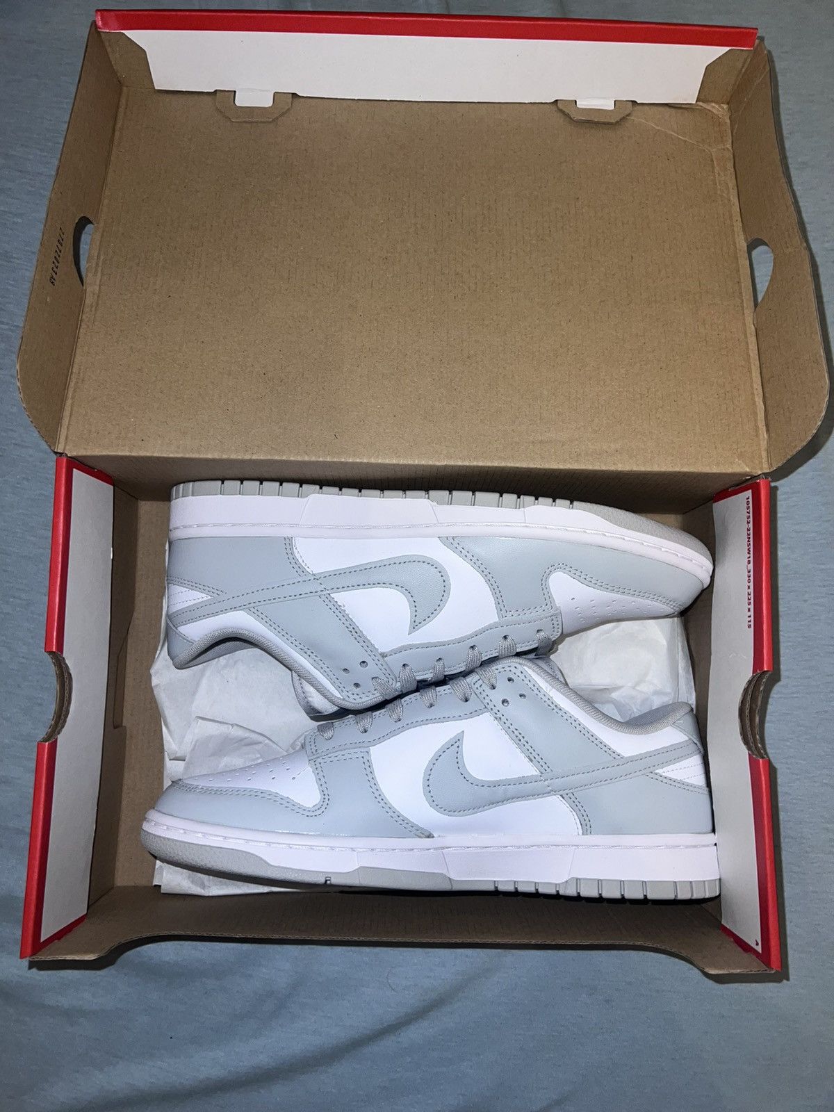Nike Nike Dunk Grey Fog Size US 10 / EU 43 - 1 Thumbnail