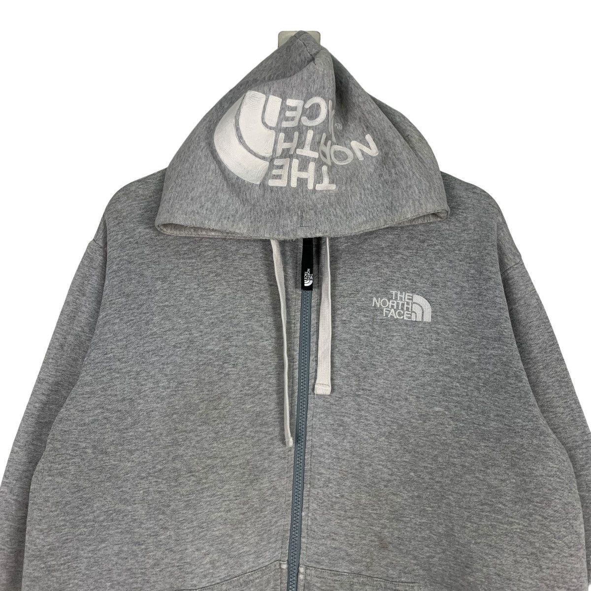 The North Face THE NORTH FACE Embroidery Big Logo Zipper Hoodies #0596-C28 Size US L / EU 52-54 / 3 - 2 Thumbnail