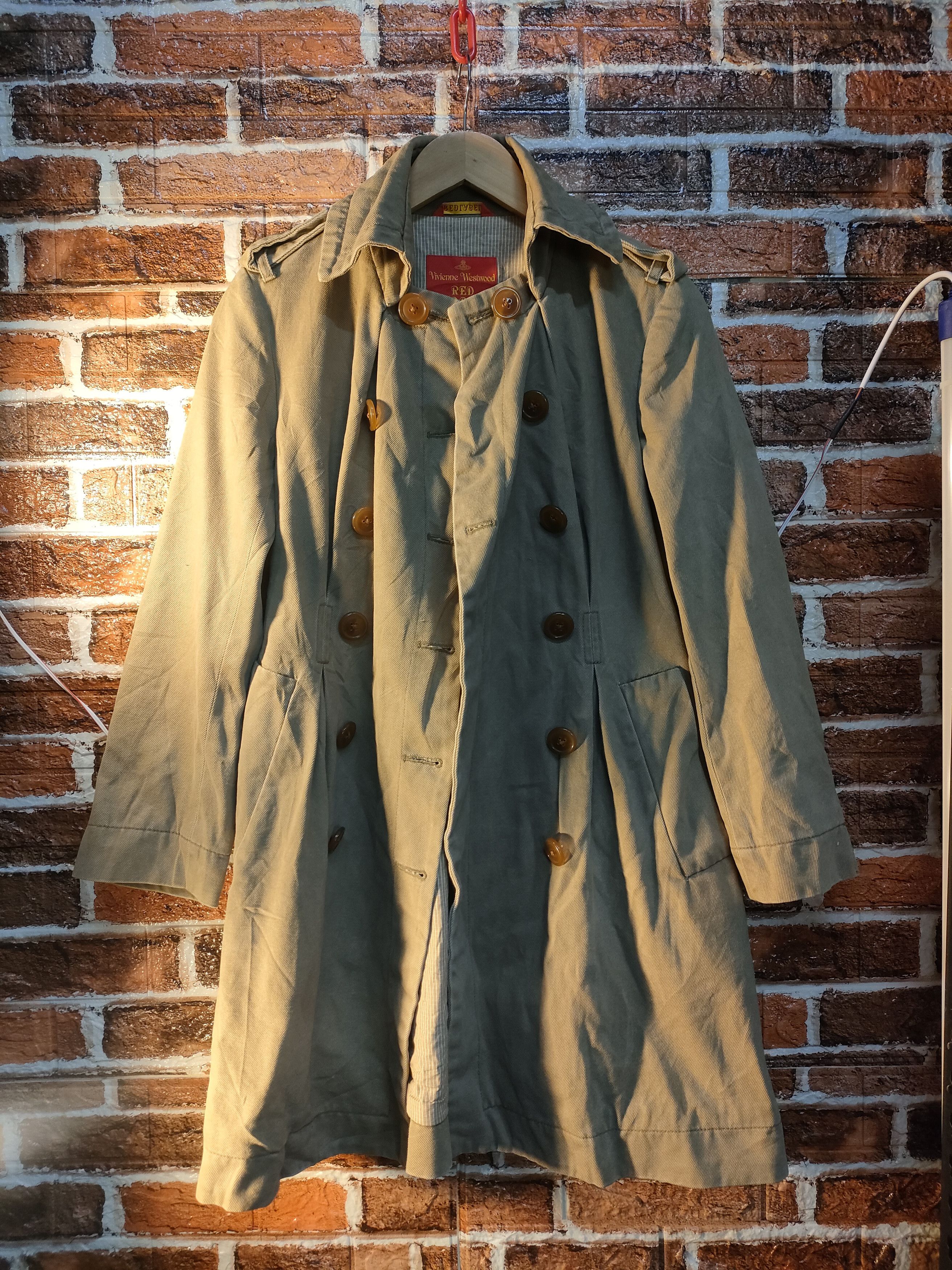 Hedi Slimane × Vivienne Westwood Vivienne Westwood Double Breast Long Coat Size M / US 6-8 / IT 42-44 - 2 Thumbnail