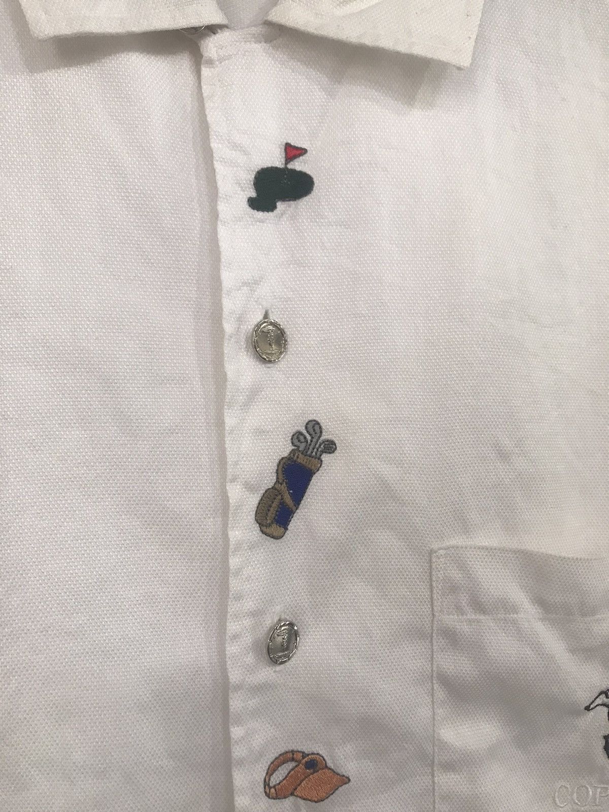 Japanese Brand × Trussardi Coppa Trussardi button up white Size US L / EU 52-54 / 3 - 3 Thumbnail