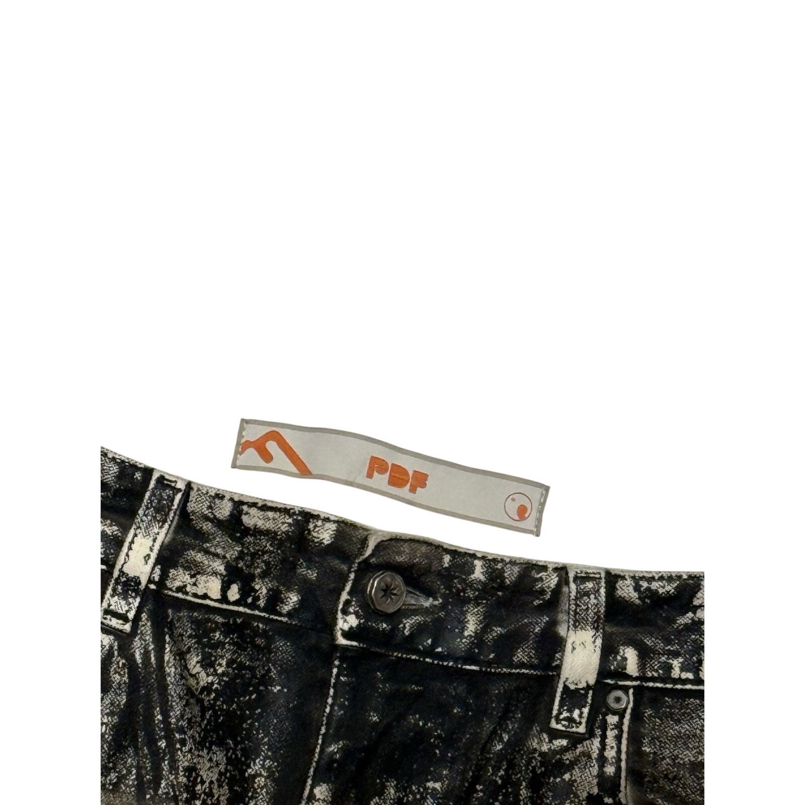 PDF PDF Saggy Brown Denim Pants Size 38 Size US 38 / EU 54 - 2 Thumbnail