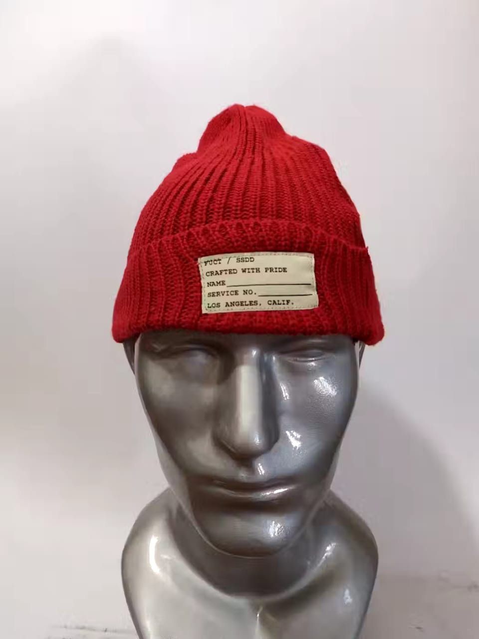 FUCT Fuct SSD Logo Design Patch Beanie hats Size ONE SIZE - 1 Thumbnail