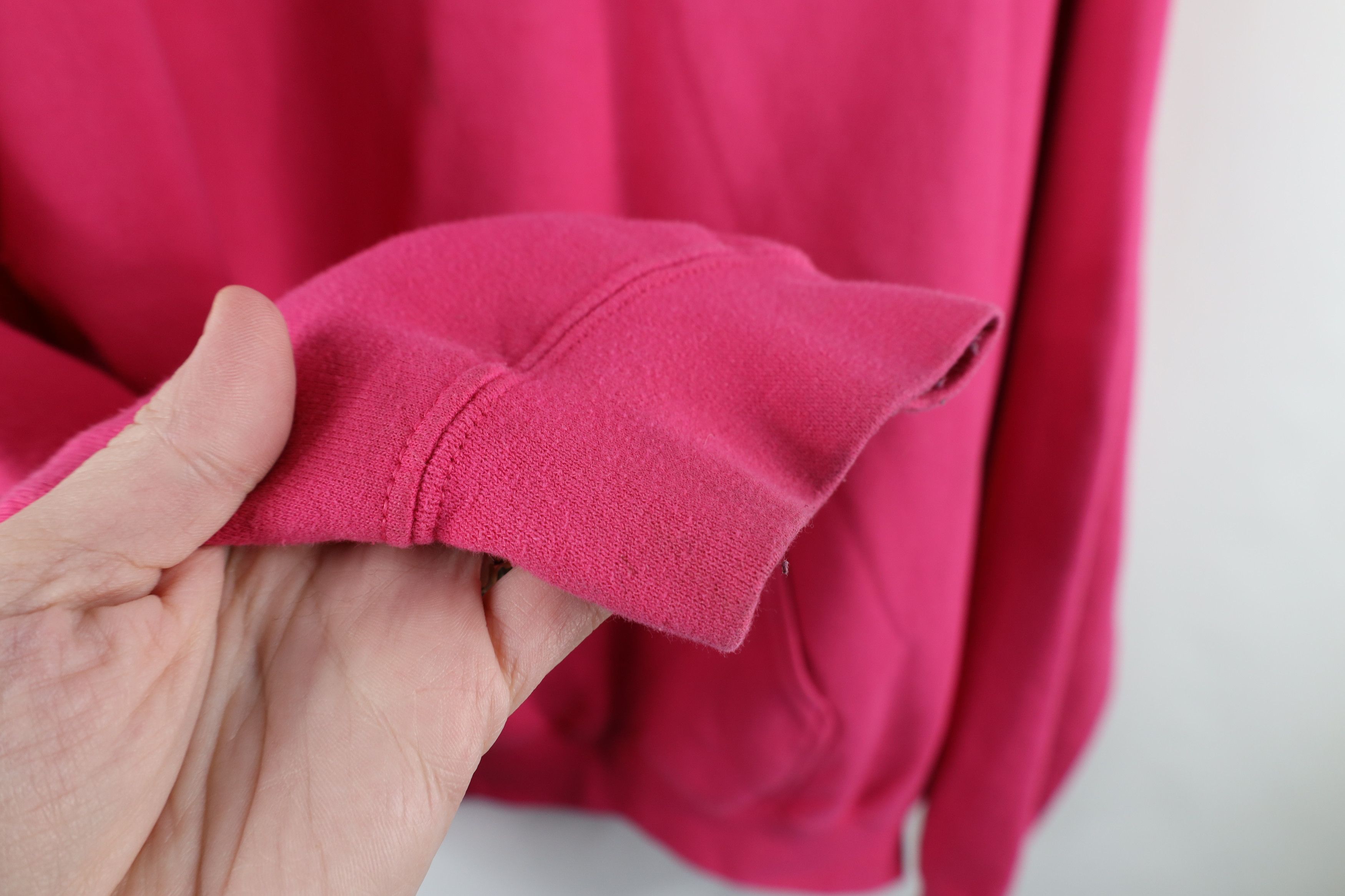 Vintage Vintage 90s Y2K Detroit Muscle Car Hoodie Sweatshirt Pink Size XL / US 12-14 / IT 48-50 - 10 Thumbnail