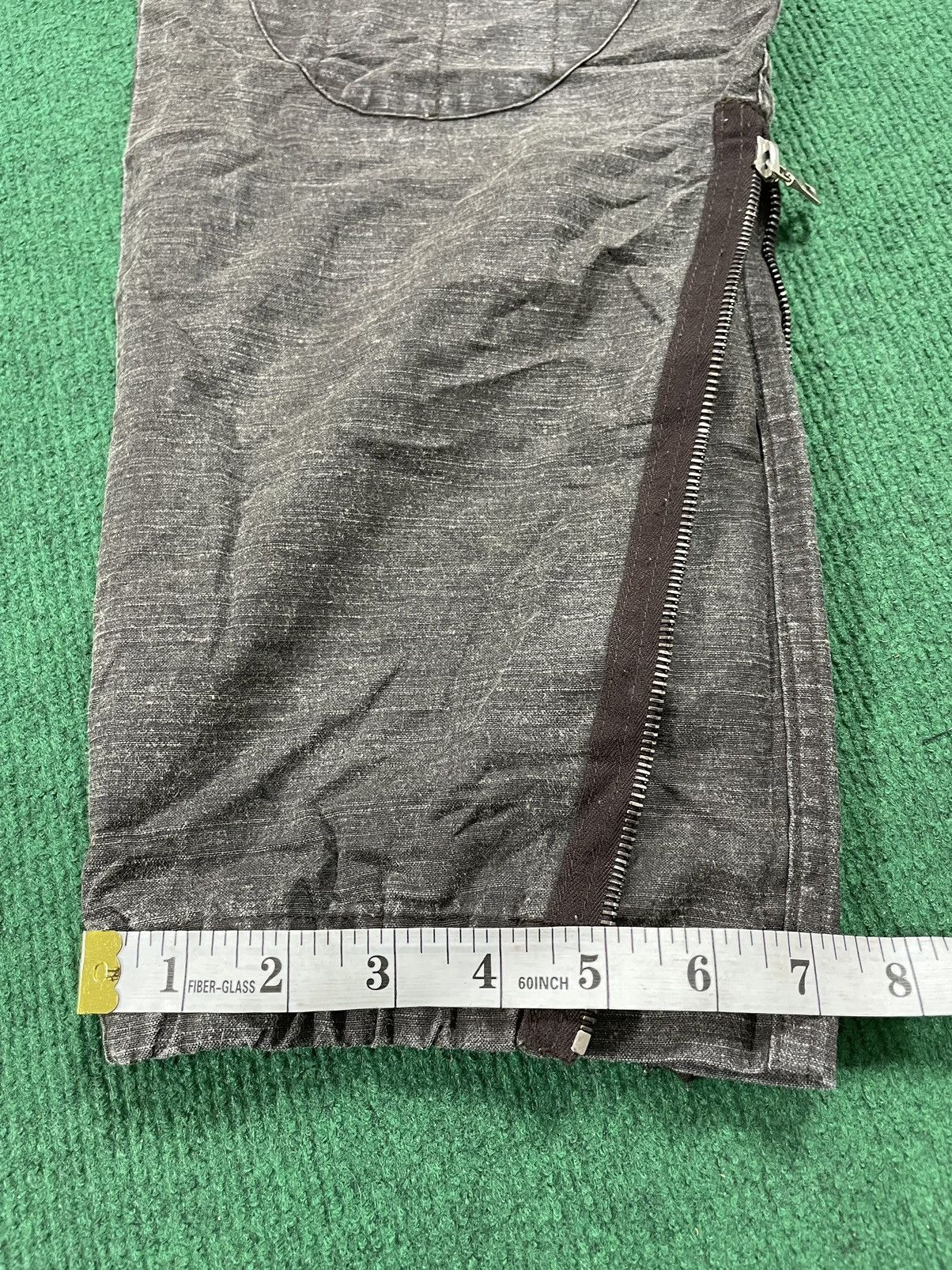 A.P.C. Vintage A.P.C Cropped with Zipper Leg Pants Size US 33 - 14 Thumbnail