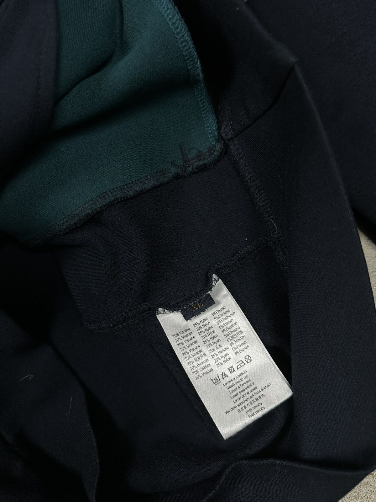 Aeronautica Militare × Vintage Aeronautica Militare Zip Up Navy Sweatshirt Track Jacket Size US M / EU 48-50 / 2 - 7 Thumbnail