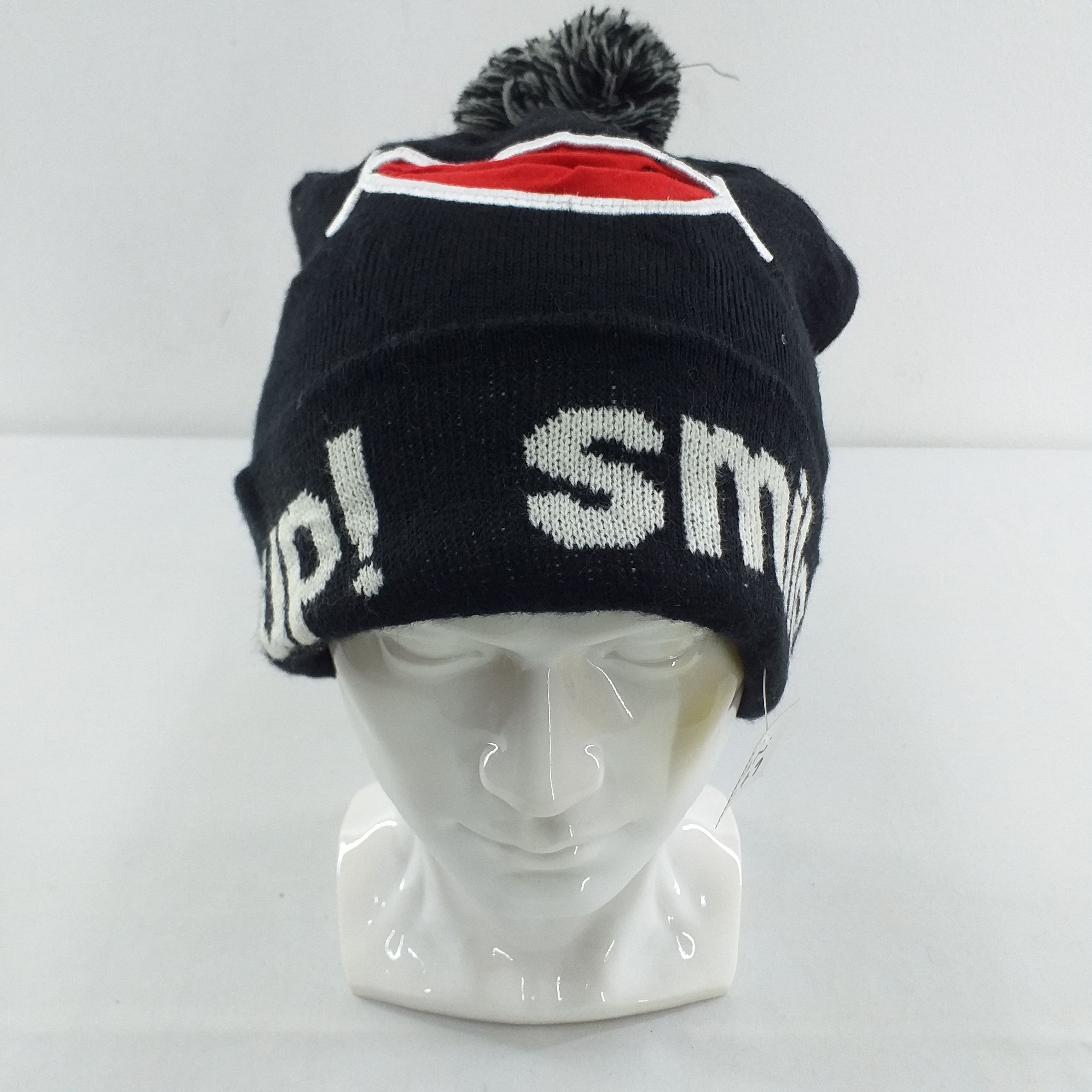 Japanese Brand Up! Smile with Emoji Snow Cap Hat Beanie BN049 Size ONE SIZE - 1 Thumbnail