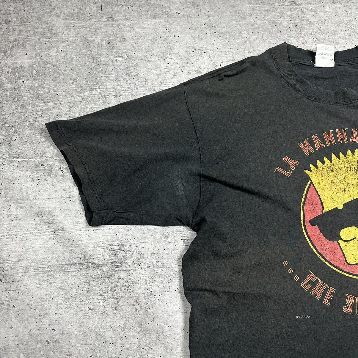The Simpsons Vintage Jerzees The Simpsons Bart 1999 Black Size US L / EU 52-54 / 3 - 2 Thumbnail