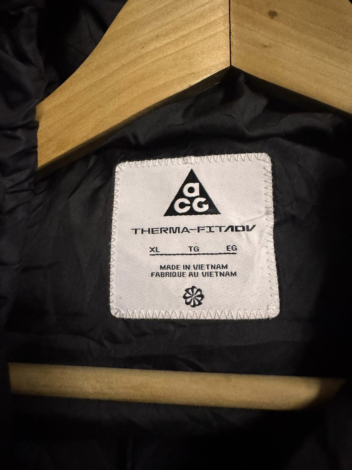 Nike ACG Nike Acg Therma-Fit ADV Lunar Lake Puffer Black Jacket Size US XL / EU 56 / 4 - 12 Thumbnail