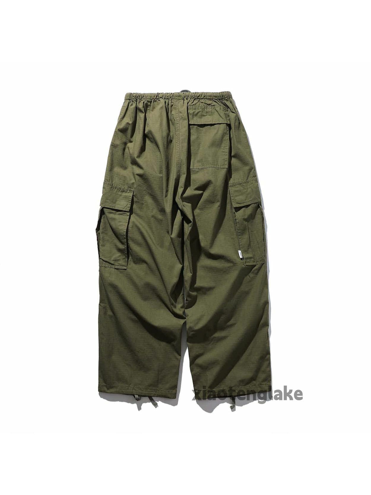 Vintage xz urban utility military outdoor loose hiphop cargo pants Size US 30 / EU 46 - 4 Thumbnail