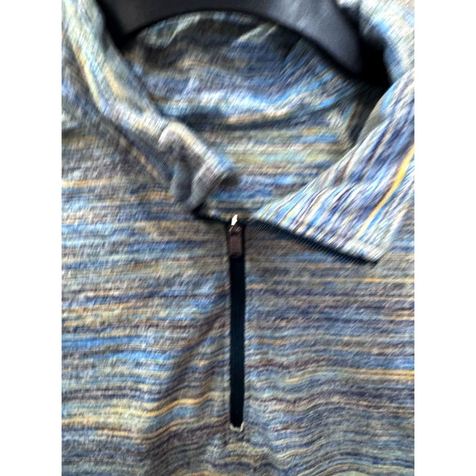 Lululemon Lululemon Colorful Stripe Long Sleeve Zip Shirt XL Mens Size US XL / EU 56 / 4 - 2 Thumbnail