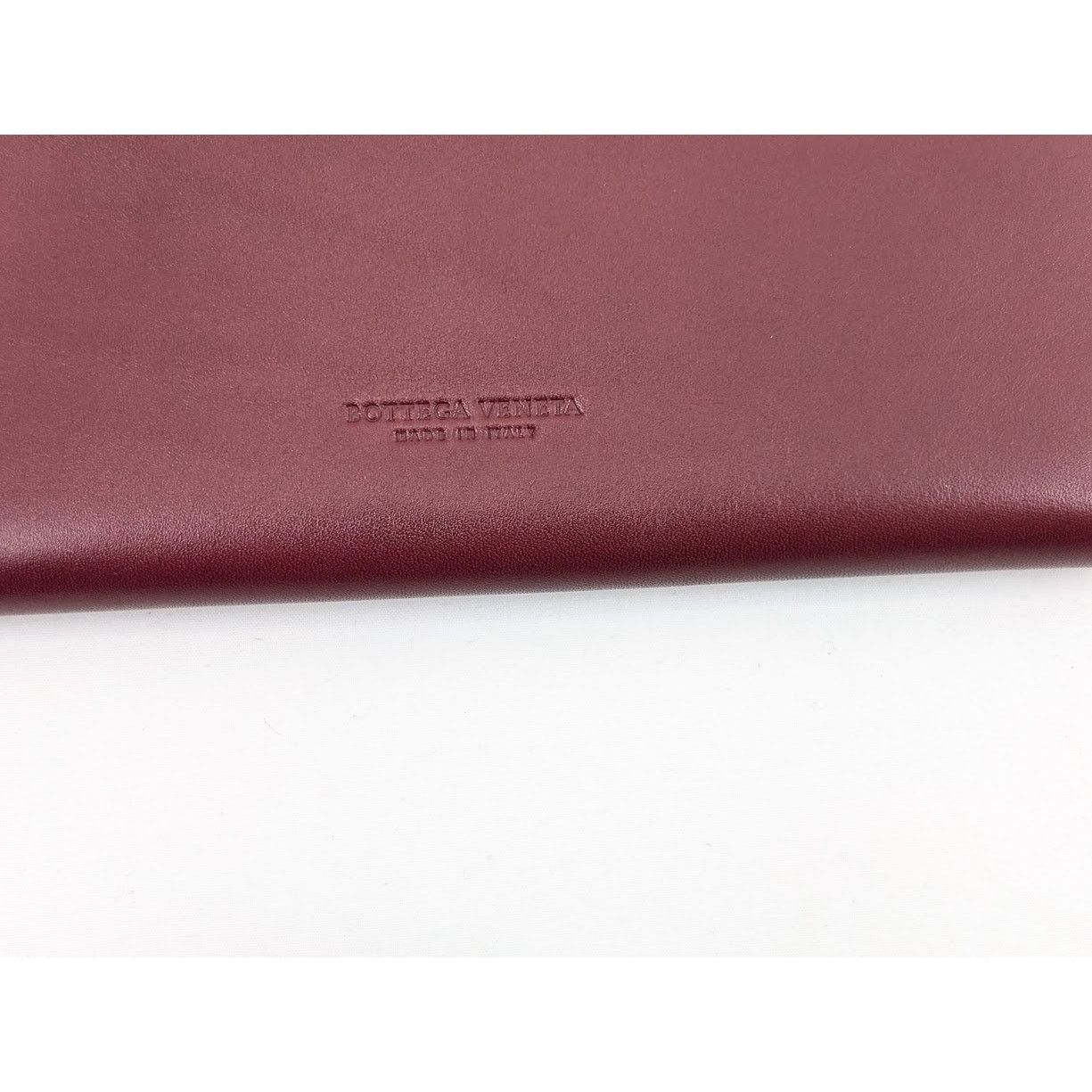 Bottega Veneta o1rshd1 Size: OS / French Calf Nappa Wallet in Bordeaux/Gold Size ONE SIZE - 3 Thumbnail