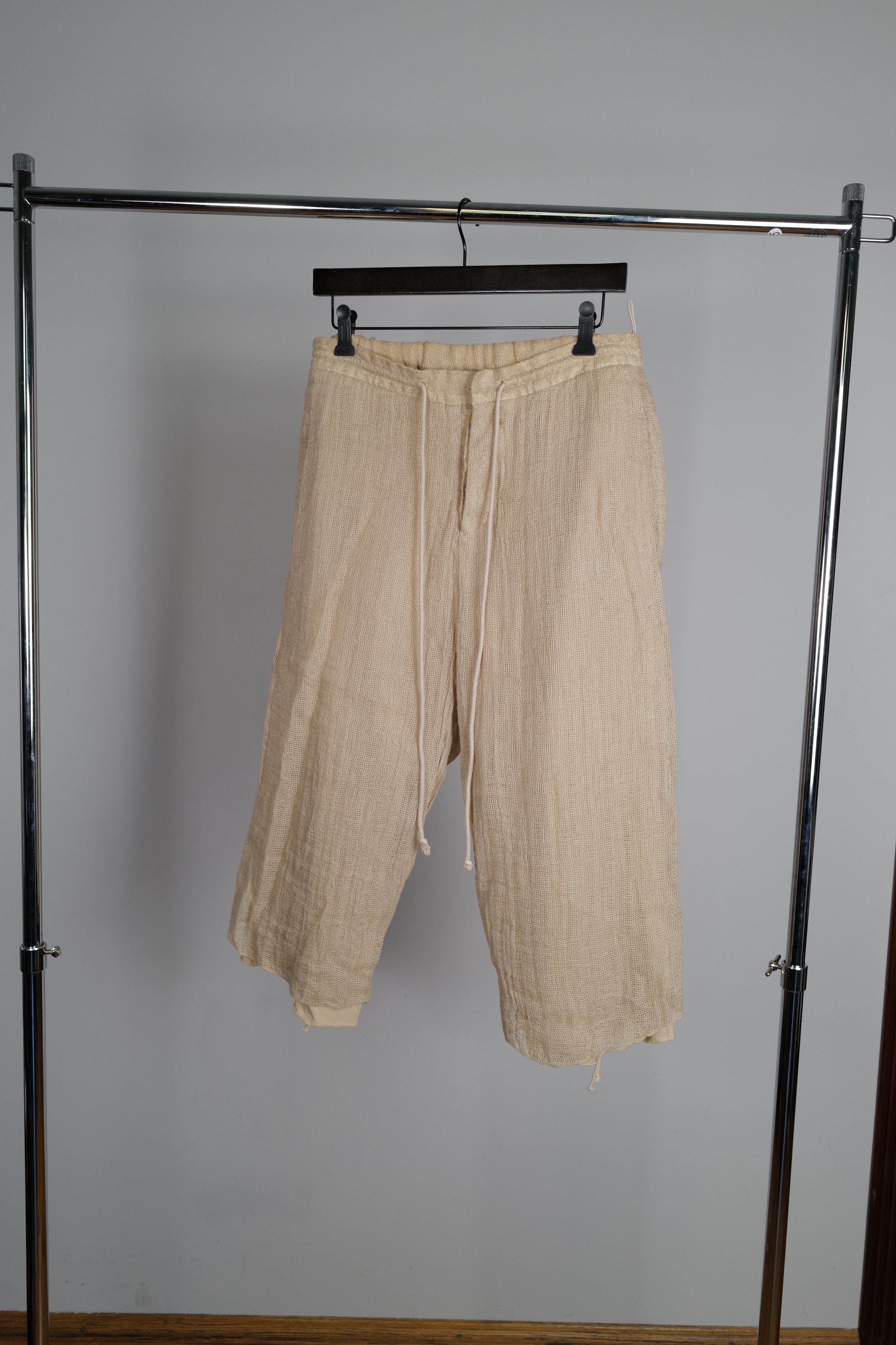 Lumen Et Umbra LINEN/COTTON DOUBLE SHORTS Size US 34 / EU 50 - 8 Thumbnail
