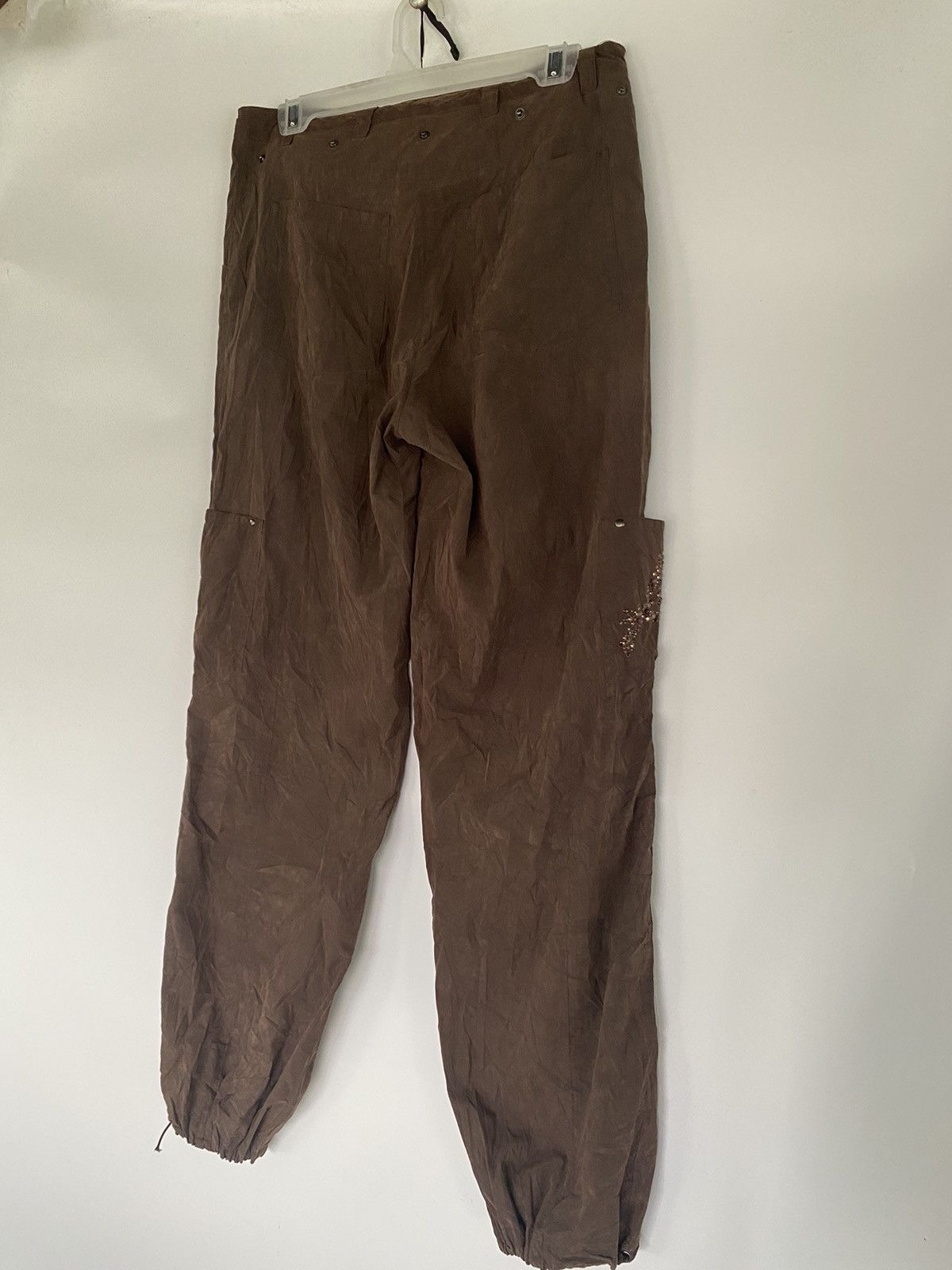 Japanese Brand Vintage Anni Luce VCG Brown Hip Hop Dancer Pants Size 30" / US 8 / IT 44 - 11 Thumbnail