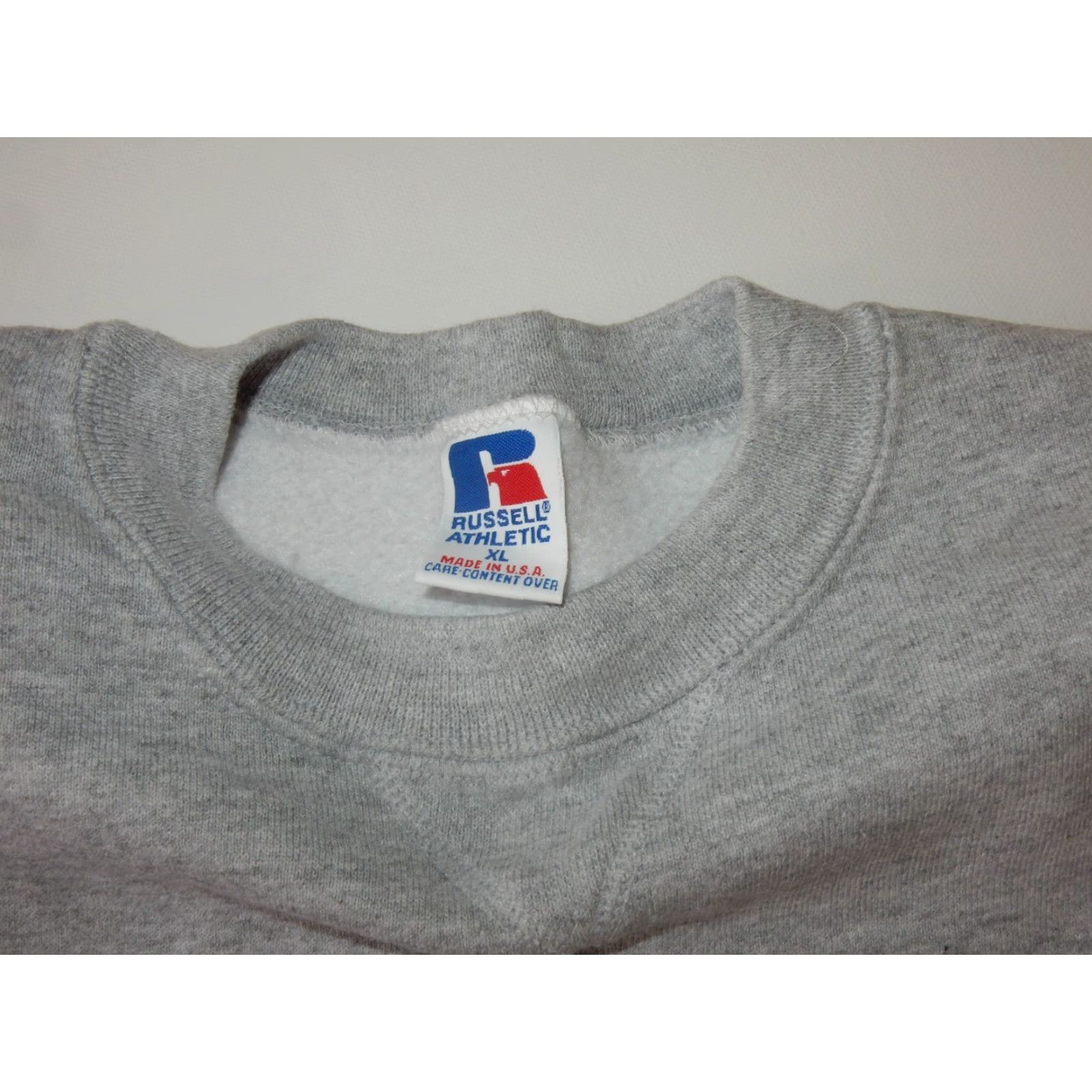 Vintage VTG Russel Men's Sweater XL Duke Blue Devils USA Made Gray Pullover 90s Mens Size US XL / EU 56 / 4 - 4 Thumbnail