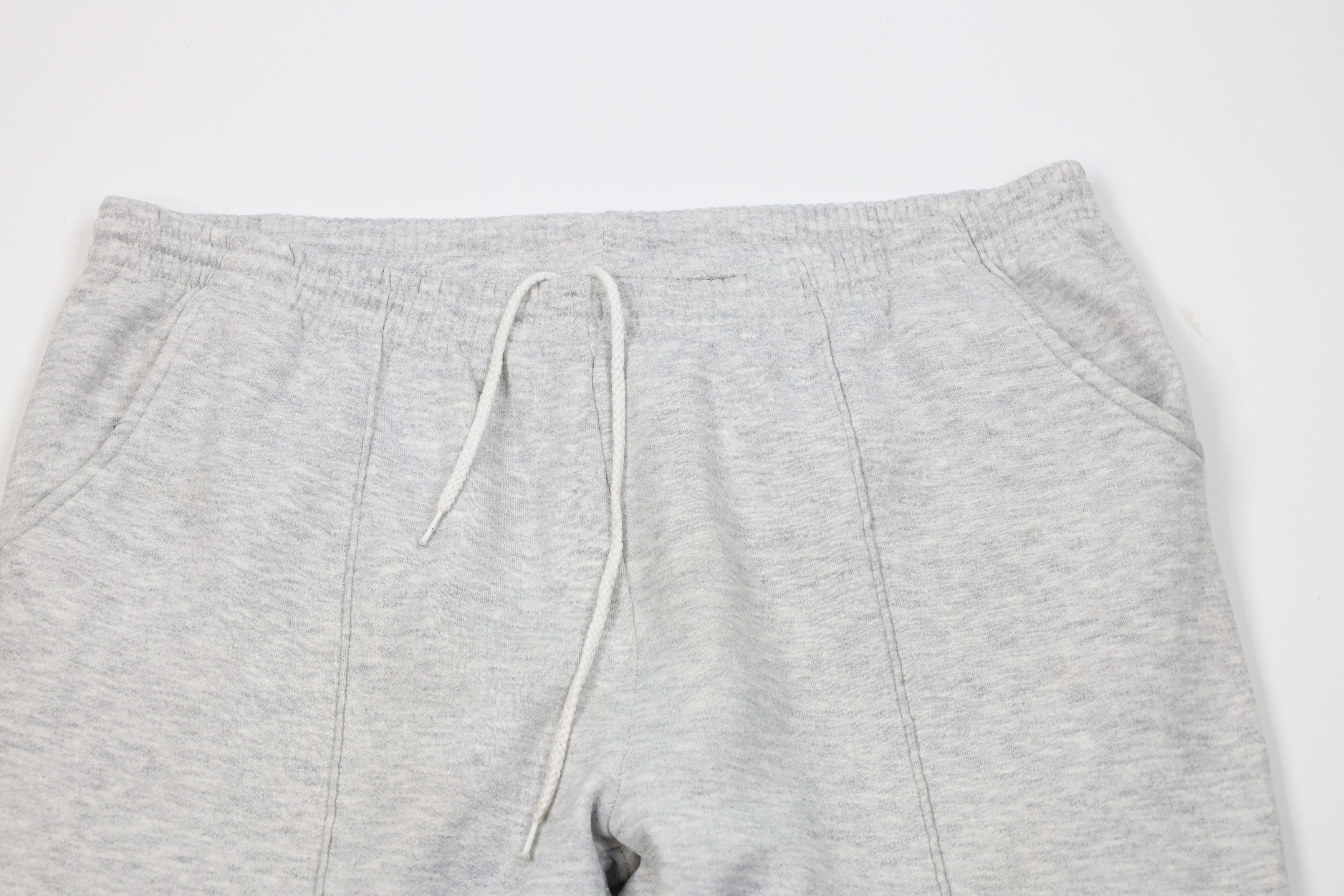 Wilson Vintage 90s Wilson Triblend Wide Leg Sweatpants Heather Gray Size 36" / US 14 / IT 50 - 2 Thumbnail