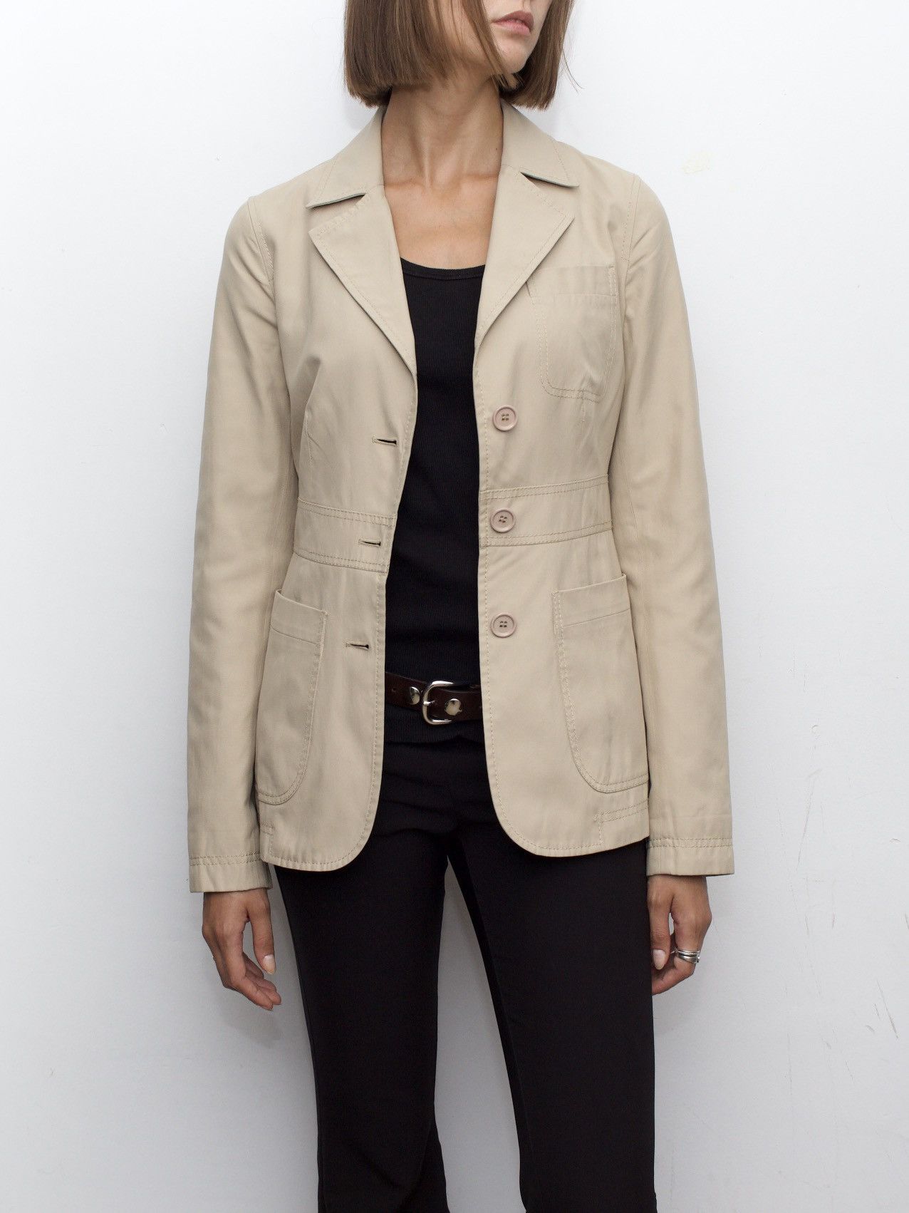 Miu Miu Miu Miu 2000’s Utility Blazer Jacket Size S / US 4 / IT 40 - 8 Thumbnail