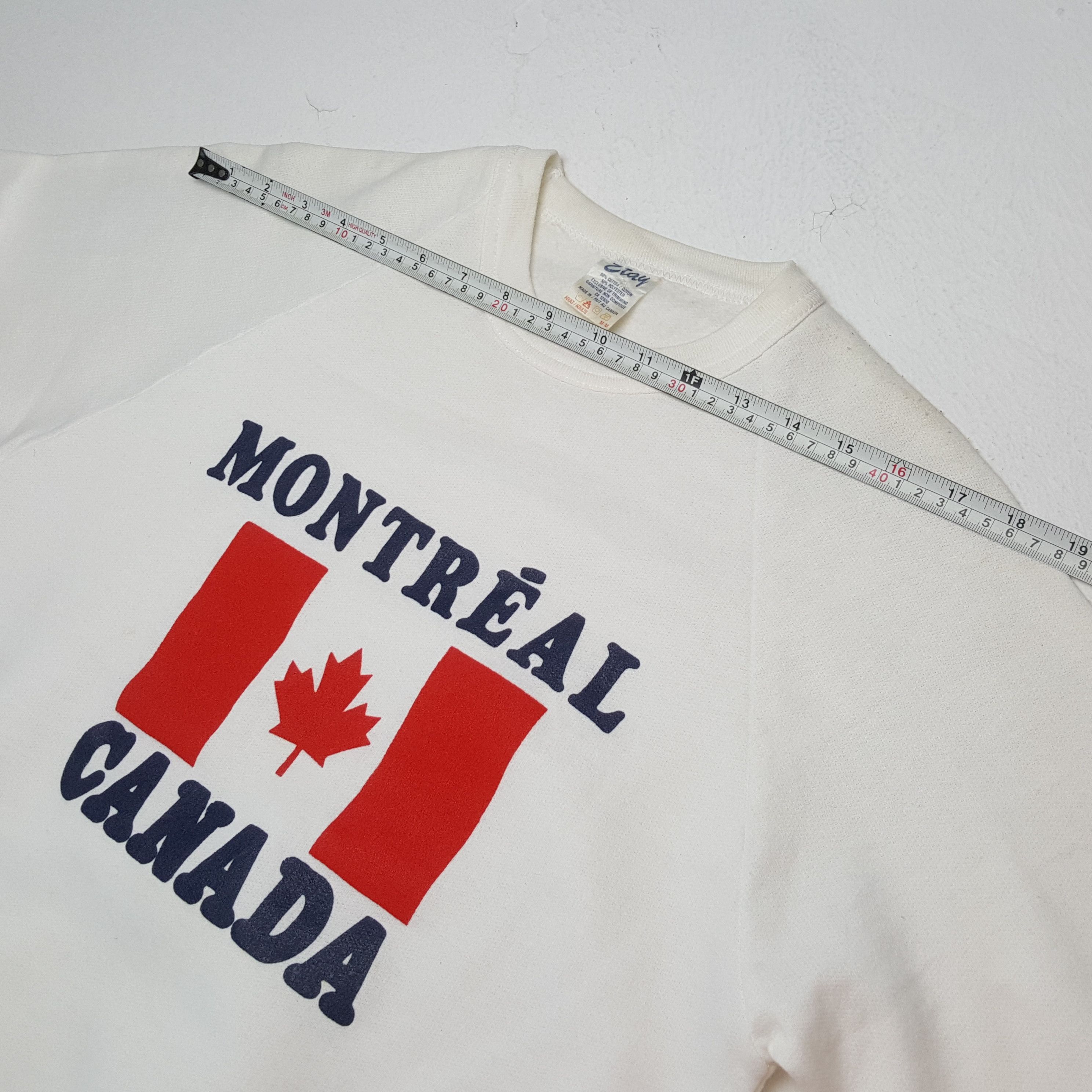 Vintage MONTREAL CANADA Center Design Vintage Sweatshirt Size US S / EU 44-46 / 1 - 4 Thumbnail