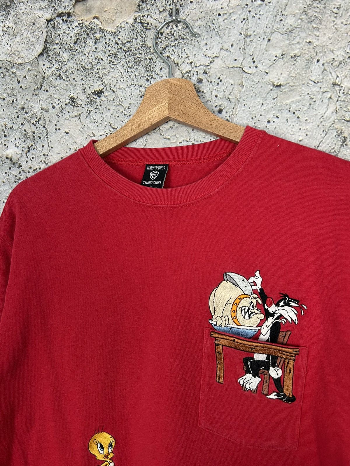 Warner Bros Vintage Warner Bros Studio Store 90s Rare Graphic Tee Size US S / EU 44-46 / 1 - 3 Thumbnail