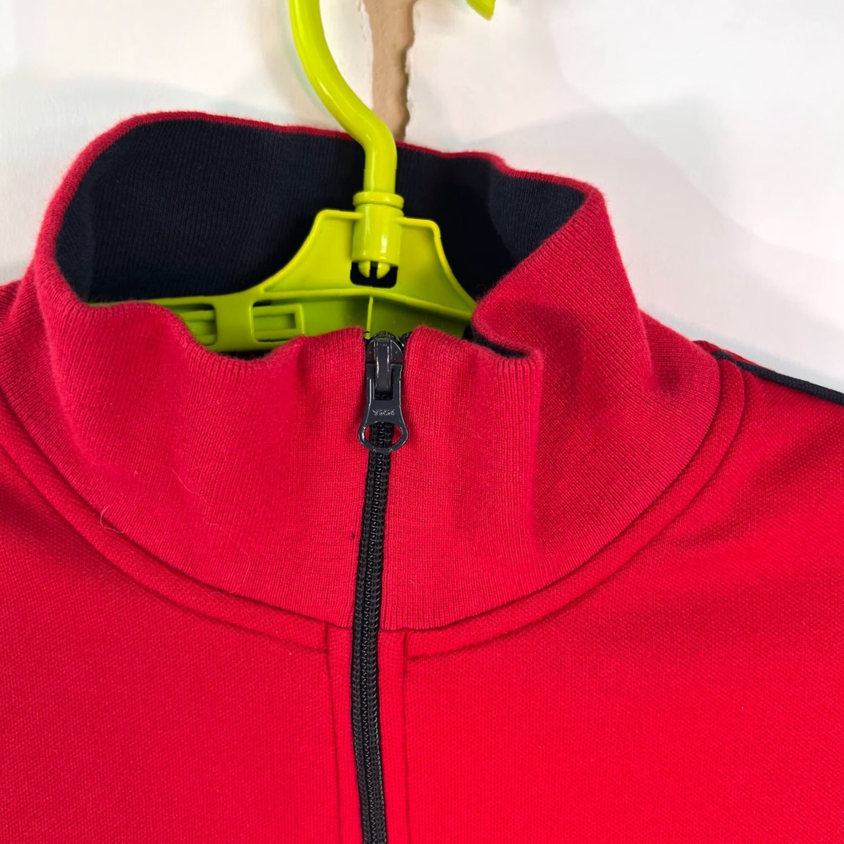 Tommy Hilfiger Tommy Hilfiger Softshell Jacket Mens XL Red BIG Embroidered Casual Size US XL / EU 56 / 4 - 4 Thumbnail
