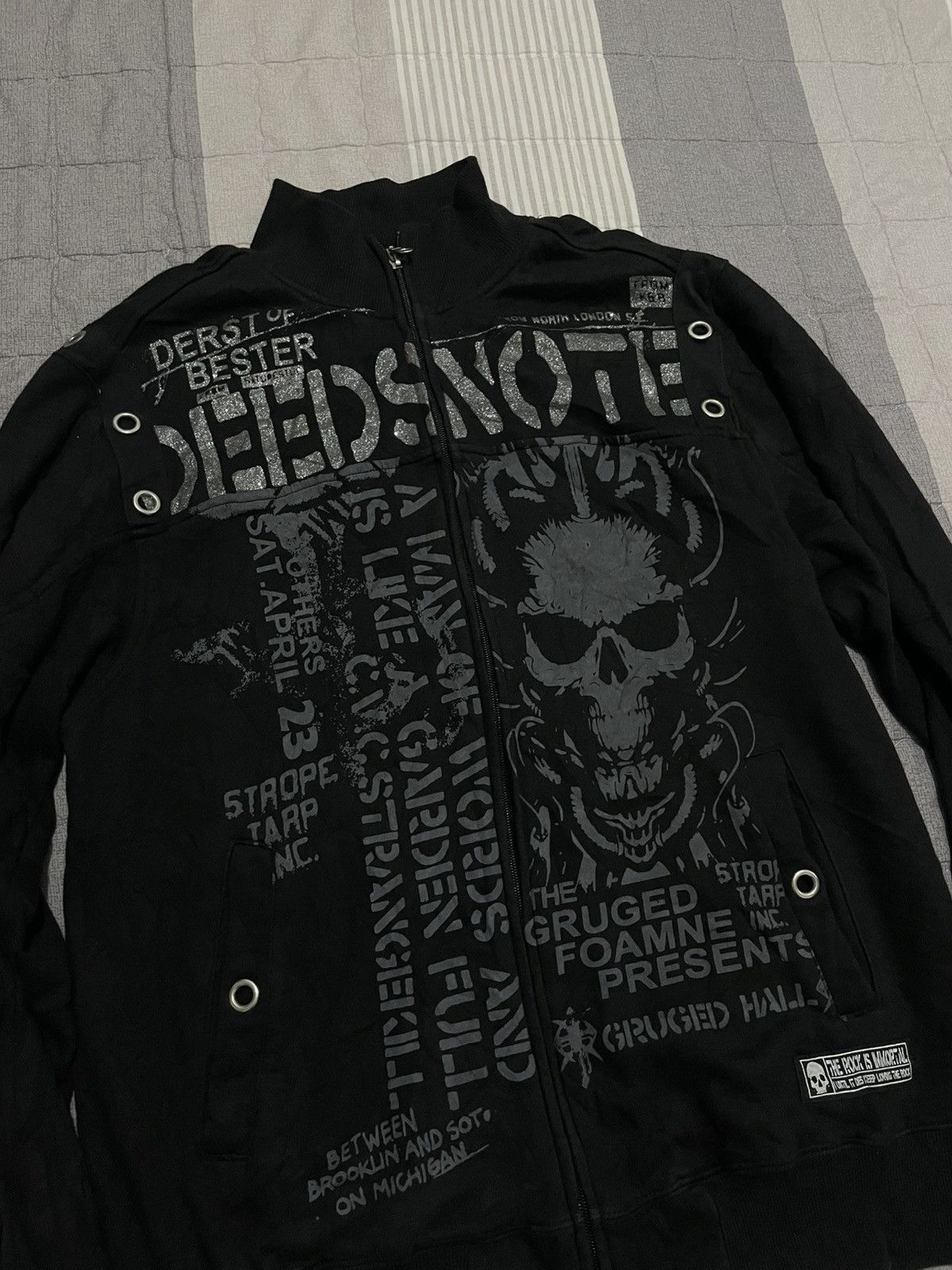 If Six Was Nine (send offer) Y2K Center clase jacket punk Size US L / EU 52-54 / 3 - 7 Thumbnail
