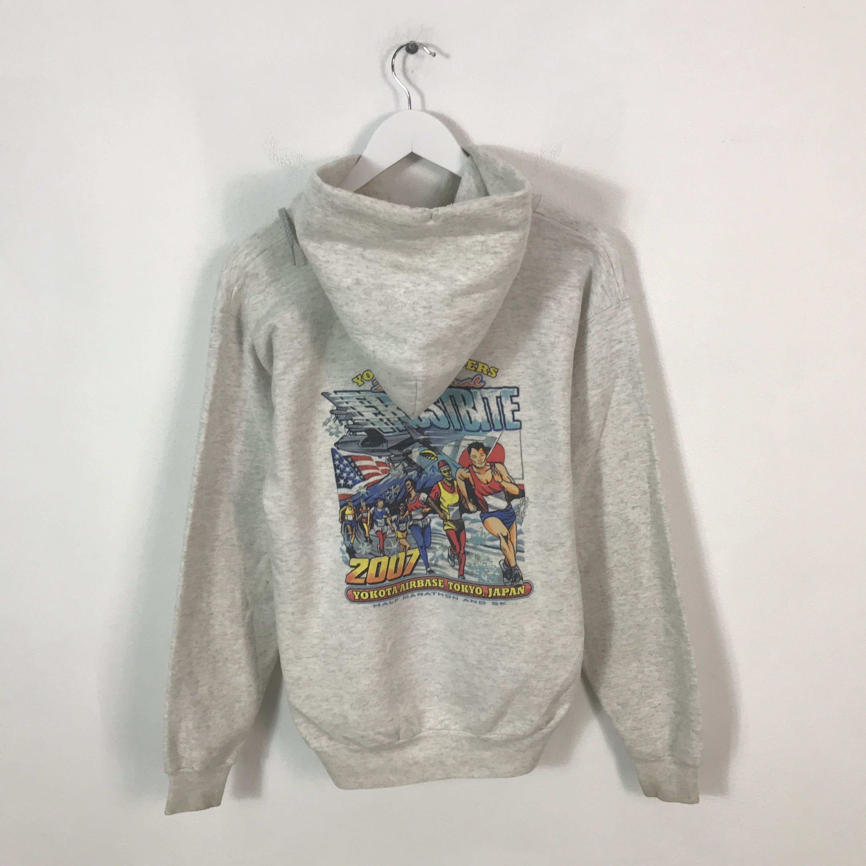 Japanese Brand yokota striders Japan Sweatshirt Hoodie Size US S / EU 44-46 / 1 - 1 Thumbnail