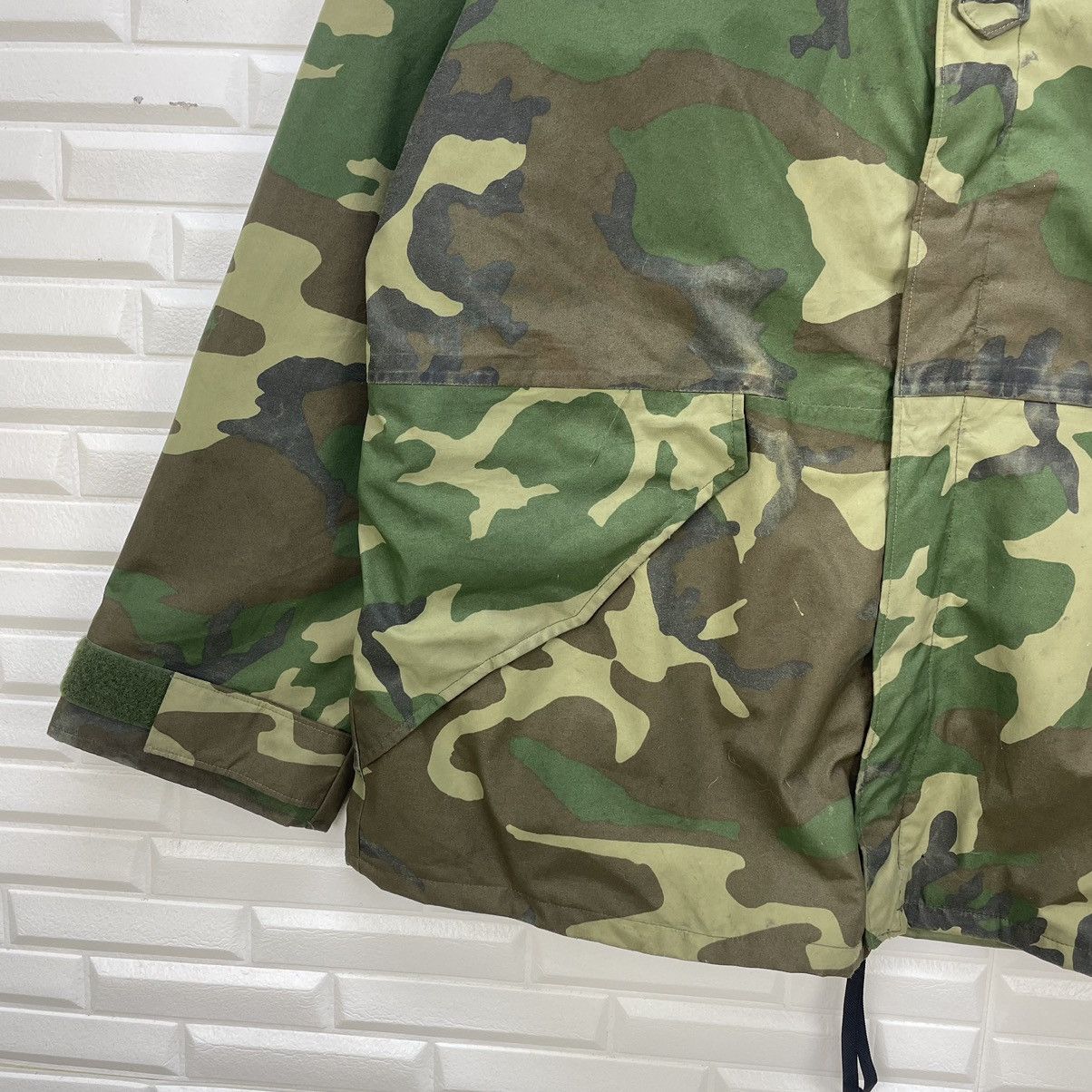 Other Vintage Army Long Parka Camouflage Jacket Size US L / EU 52-54 / 3 - 6 Thumbnail