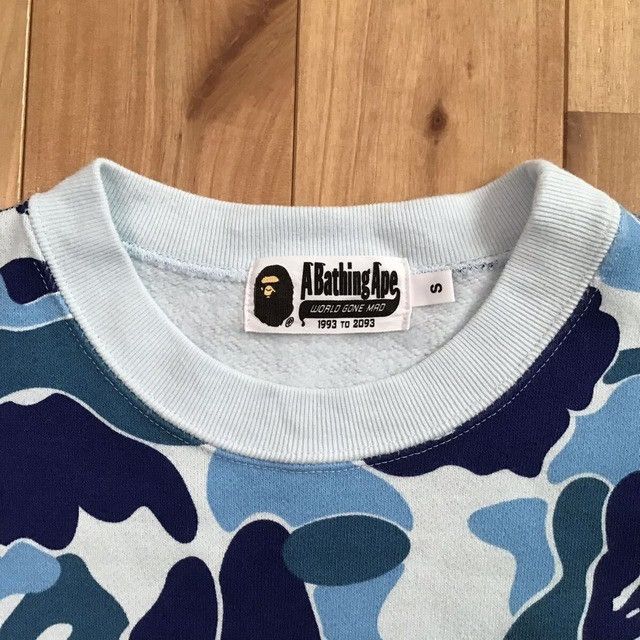 Bape BAPE Shark sweat shirt ABC camo Blue a bathing ape Size US S / EU 44-46 / 1 - 6 Thumbnail