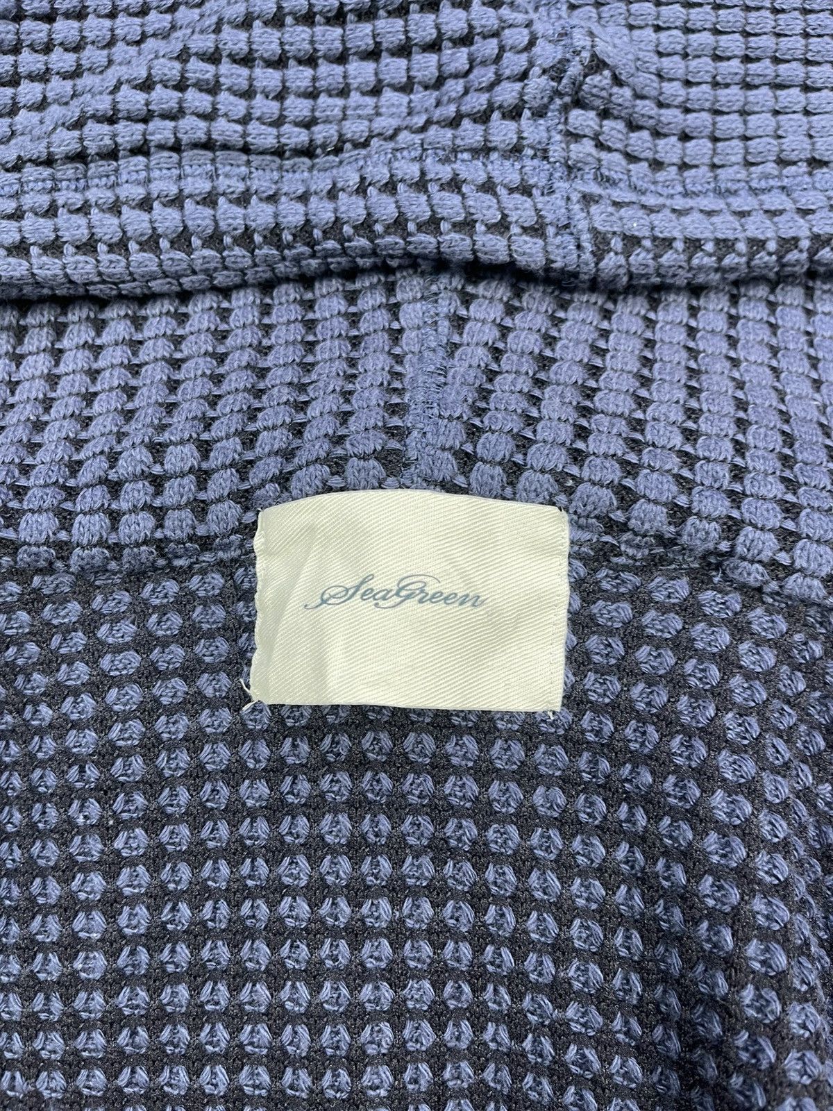 TATRAS Seagreen Tatras Japan Big Waffle Knit Hooded Jacket Size US S / EU 44-46 / 1 - 14 Thumbnail