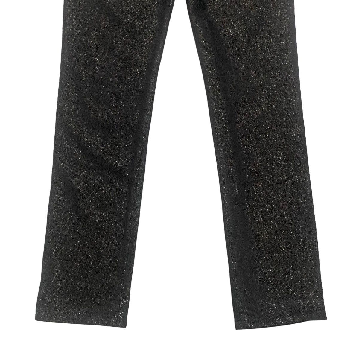 Chanel Chanel Noir Black&Gold Logo Pocket Denim Jeans Size 28" / US 6 / IT 42 - 15 Thumbnail