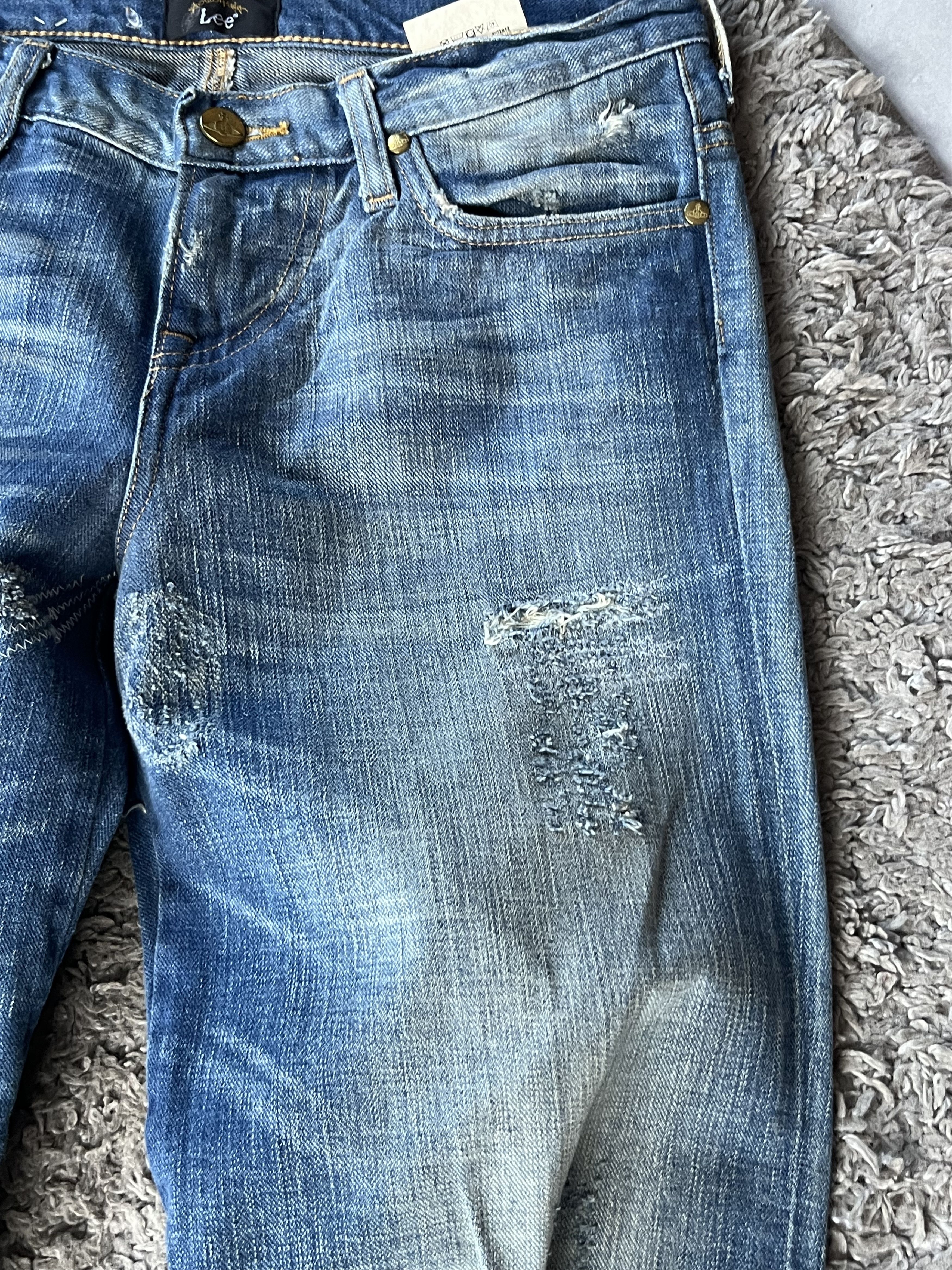 Vivienne Westwood Vintage Jeans Vivienne Westwood x Lee Luxury Avant-Garde Size US 28 / EU 44 - 4 Thumbnail
