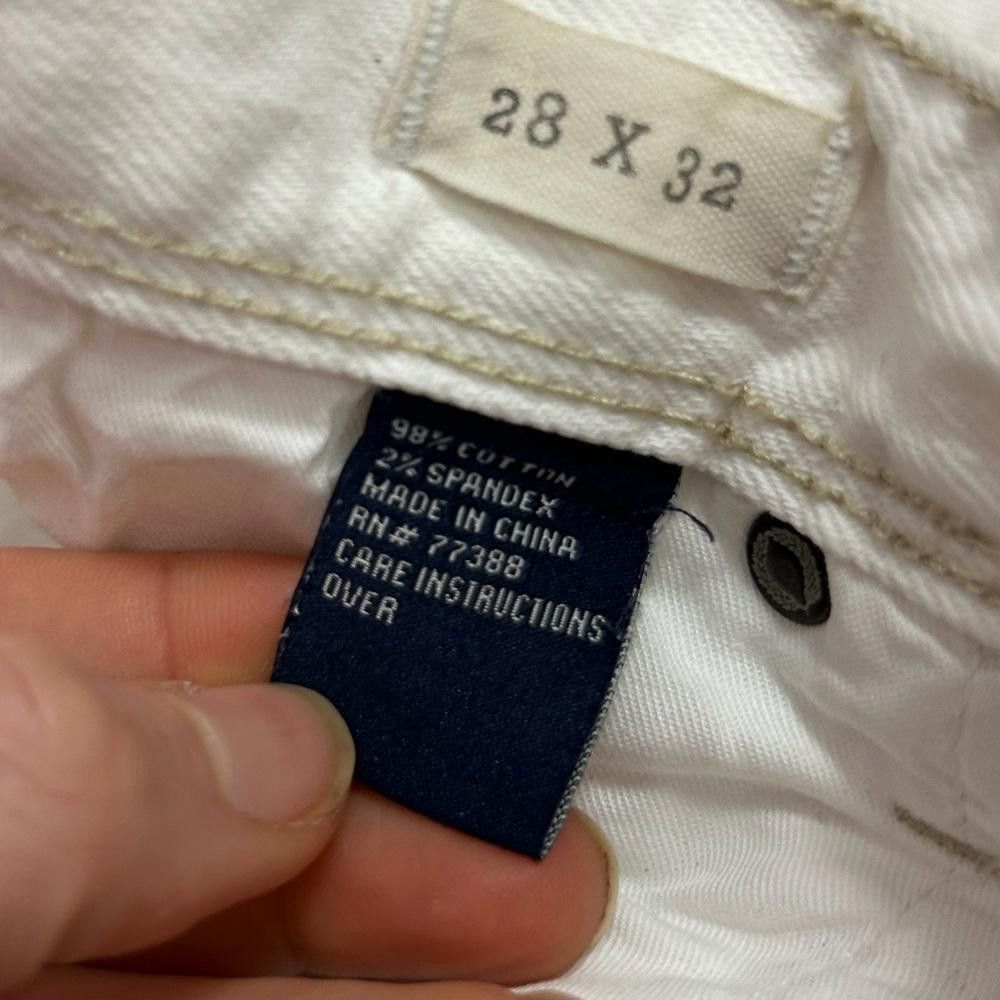 Madewell Madewell l White Slim Jeans Size 28x32 Size US 28 / EU 44 - 8 Thumbnail