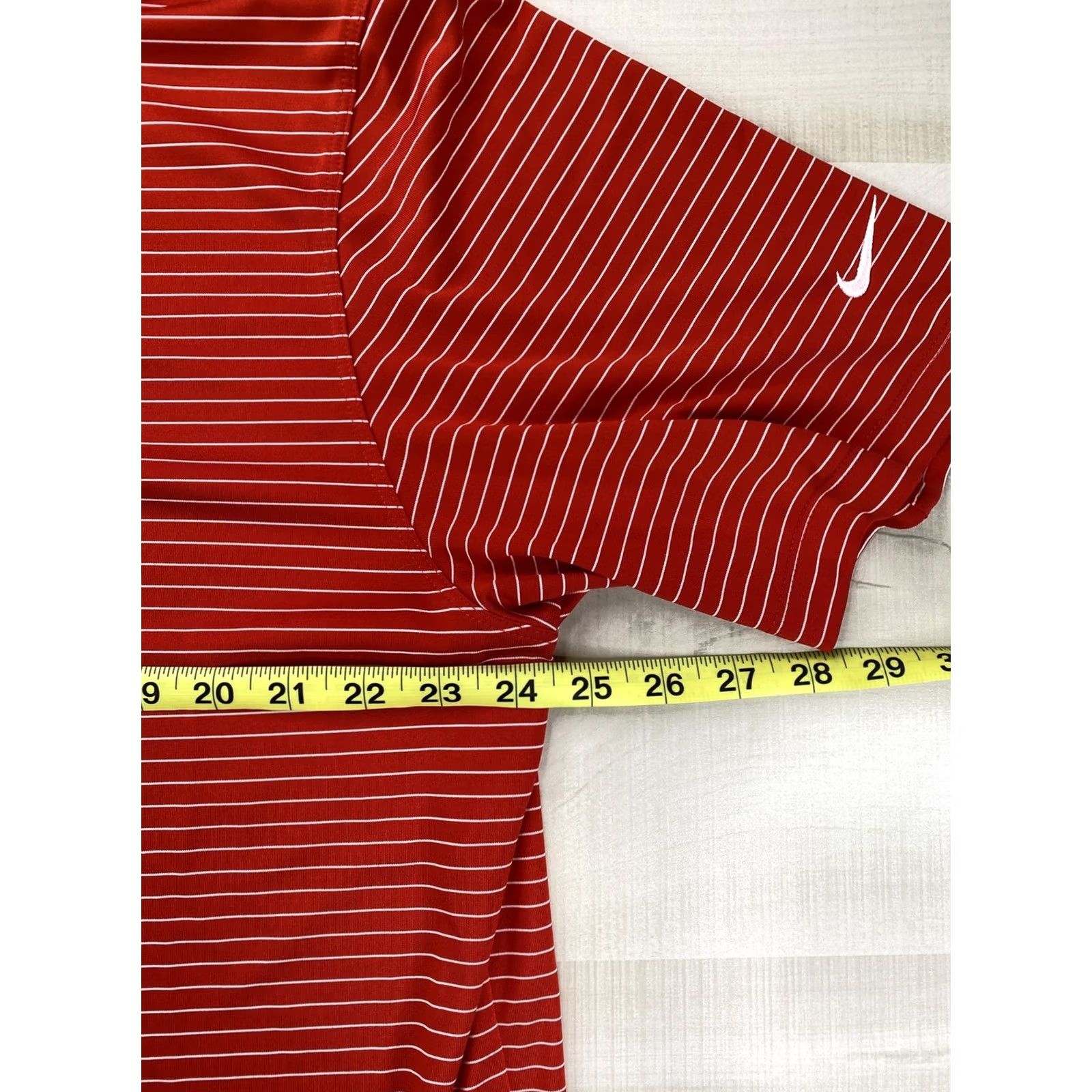 Nike Nike Golf Tour Performance Dri Fit Red Stripe Men’s Polo Shirt XL-12183 Size US XL / EU 56 / 4 - 4 Thumbnail
