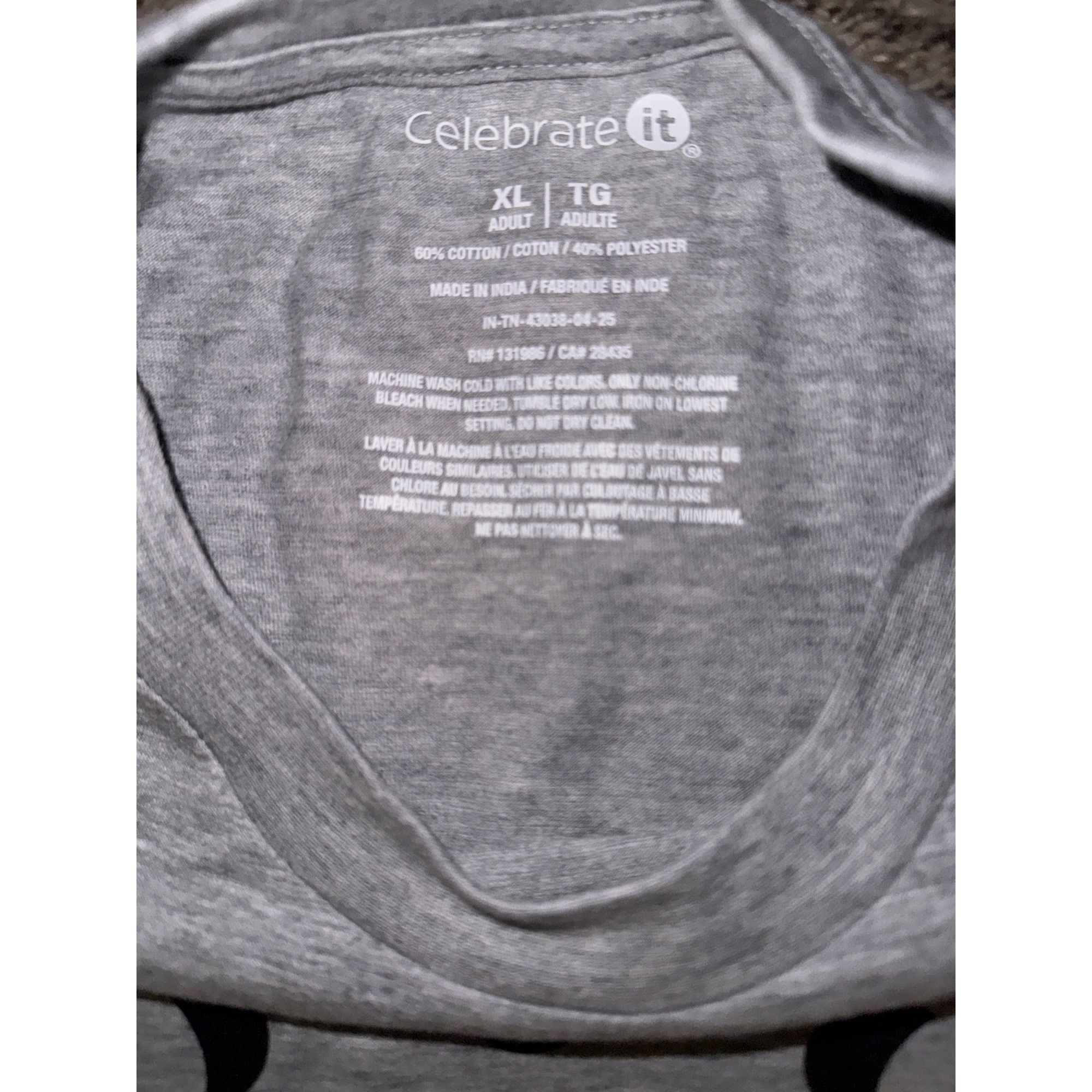 Other Graphic Gray Cat Moon Phases T-Shirt XL Celebrate It 60% Cot Size XL / US 12-14 / IT 48-50 - 3 Thumbnail