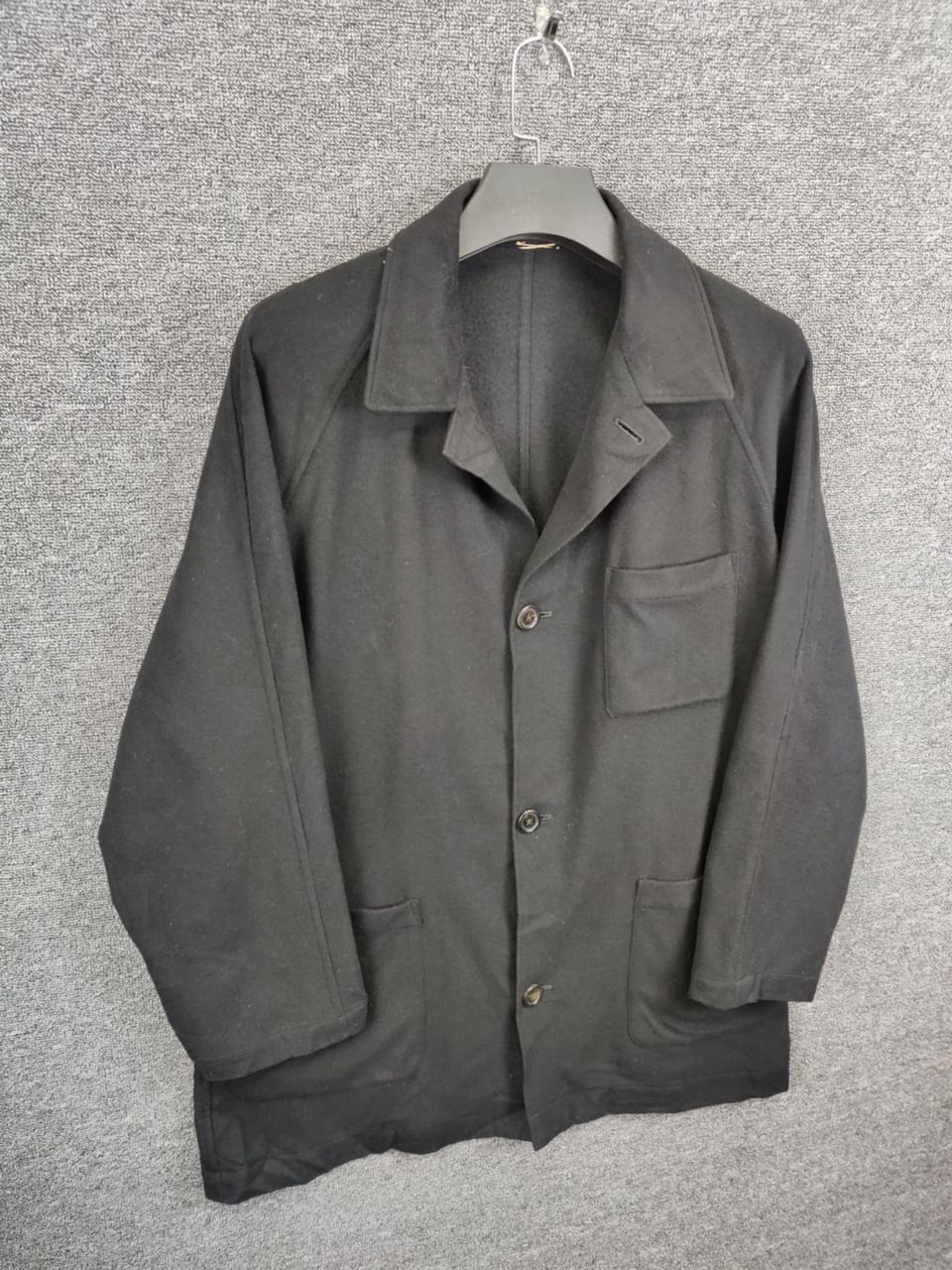 Y's for Men Y's For Men Yohji Yamamoto Wool French Work Jacket Size US L / EU 52-54 / 3 - 3 Thumbnail