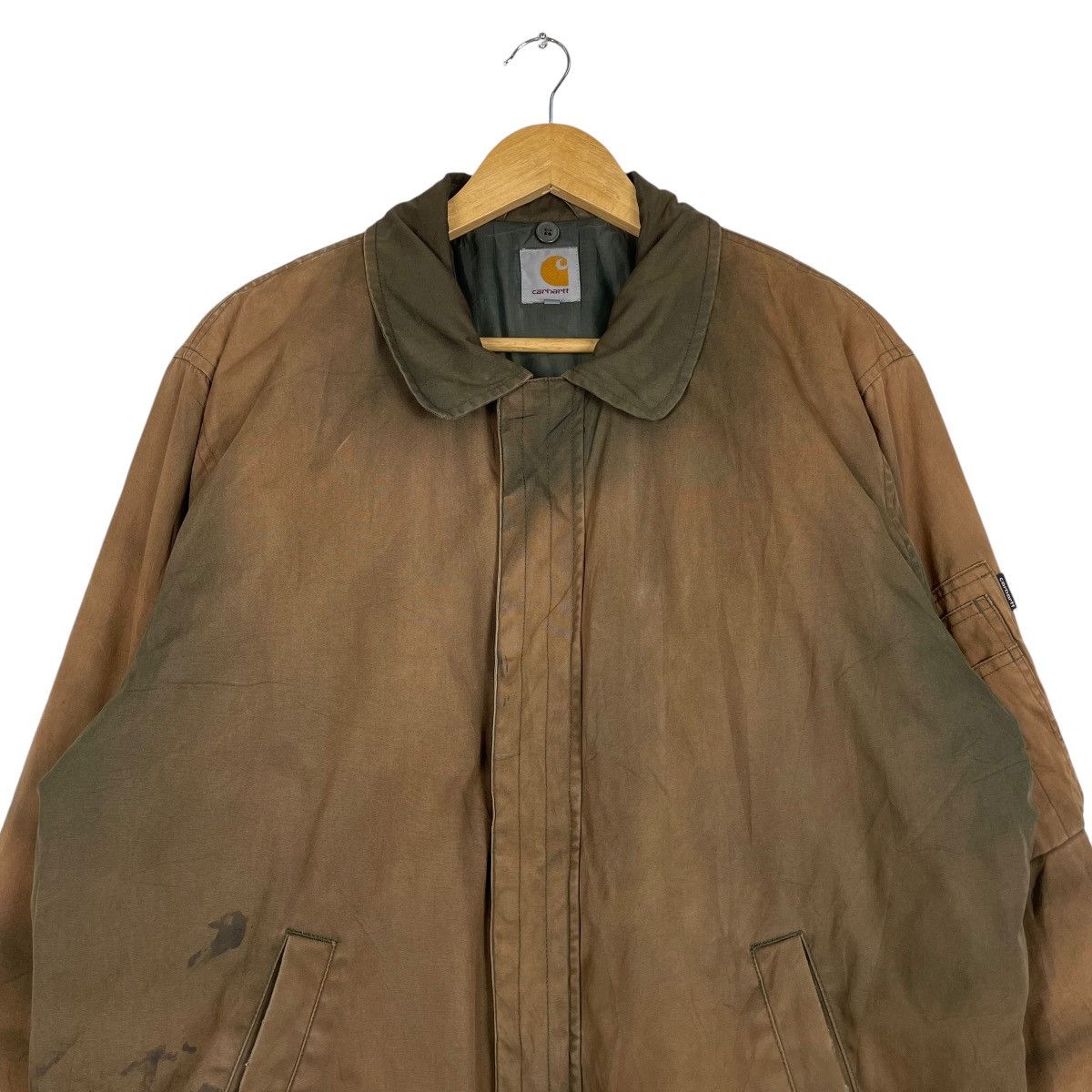 Carhartt 💥CARHARTT BOMBER TANK FLIGHT JACKET SUNFADED Size US M / EU 48-50 / 2 - 2 Thumbnail