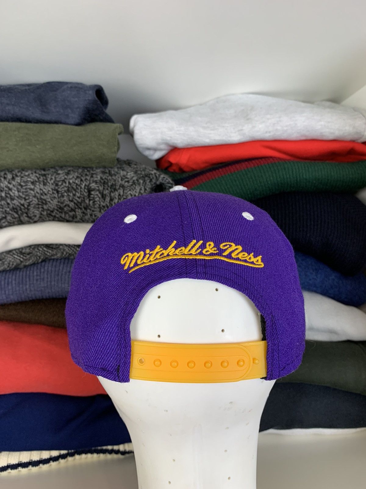 NBA Mitchell & Ness Los Angeles Lakers Cap Hat Size ONE SIZE - 17 Thumbnail