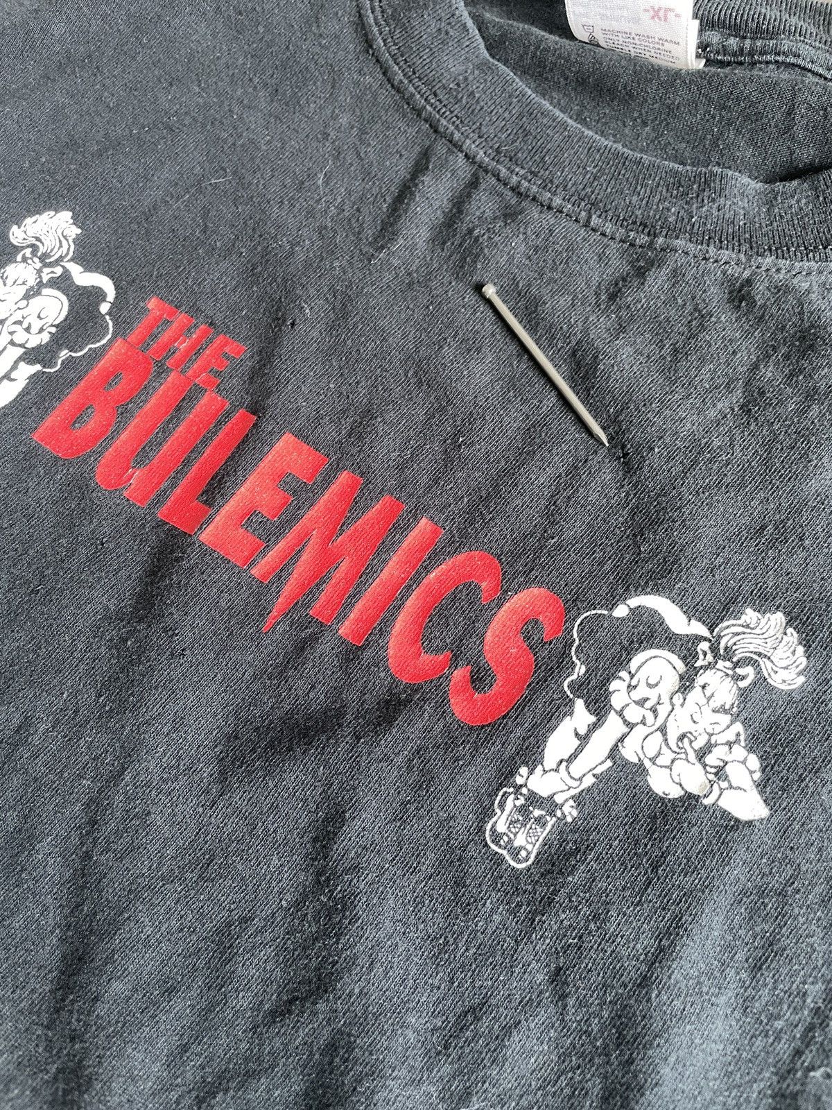 Vintage Vintage 90’s The Bulemics “Keep Rock Evil” T-shirt (Sz.XL) Size US XL / EU 56 / 4 - 3 Thumbnail