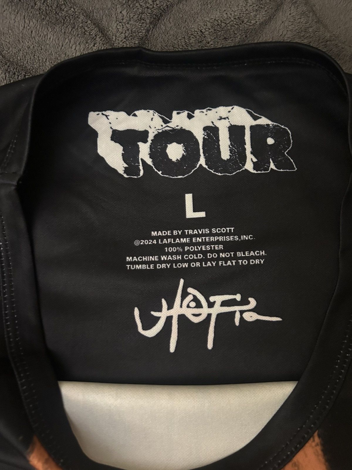 Travis Scott Travis Scott Utopia Spain Jersey Size US L / EU 52-54 / 3 - 3 Thumbnail