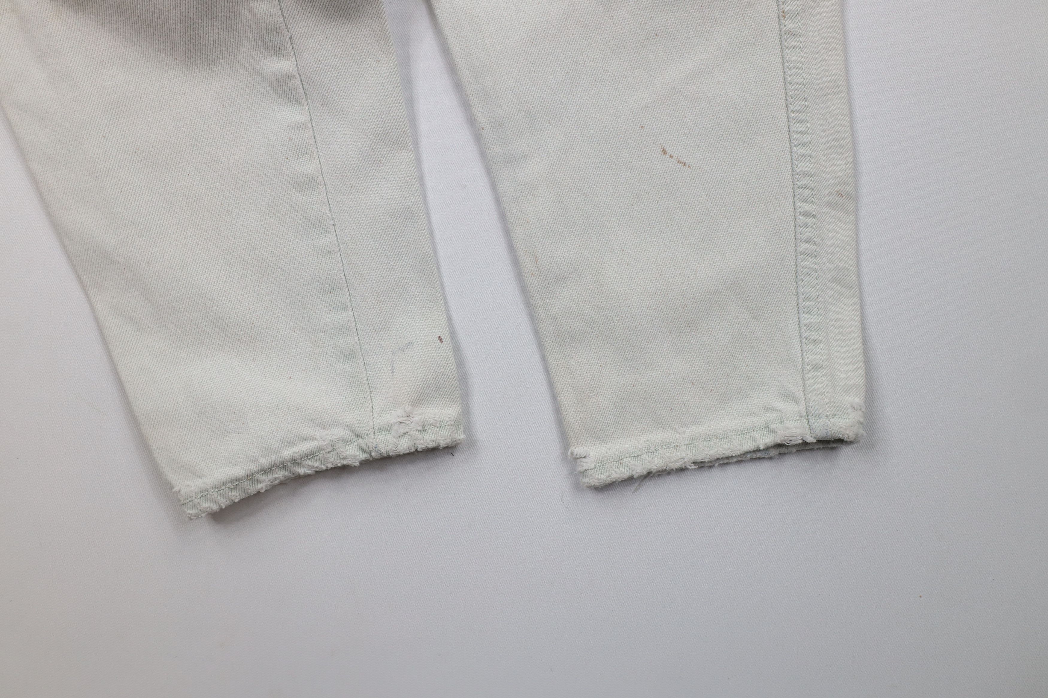Vintage Vintage 90s Streetwear Pleated Tapered Leg Denim Jeans Blue Size 30" / US 8 / IT 44 - 5 Thumbnail
