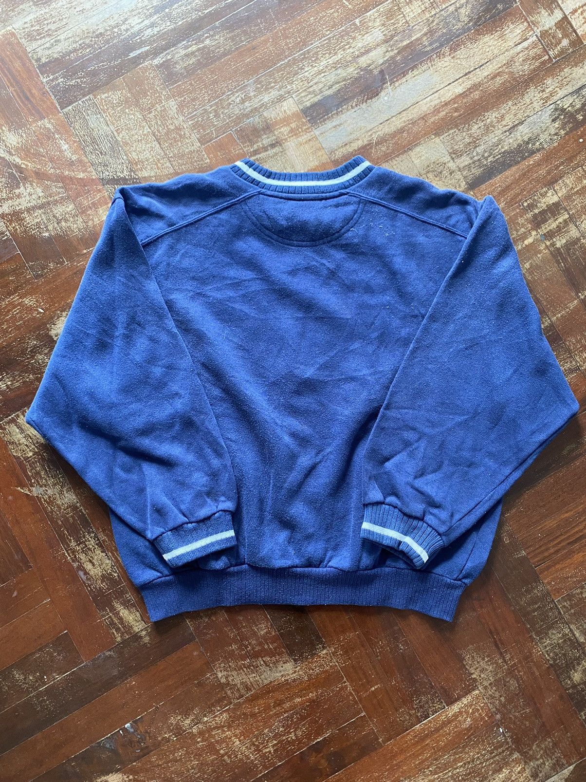 Nike × Vintage Vintage Nike Spell Out Swoosh Sweatshirt Crewneck Sweater Size XS / US 0-2 / IT 36-38 - 6 Thumbnail