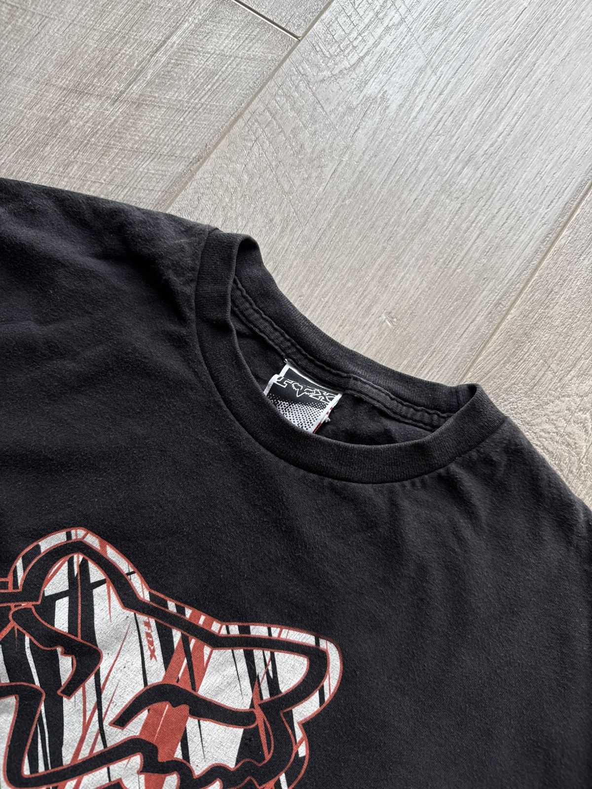 Fox Racing Vintage Fox Racing Motocross T-Shirt Motorcycle Graphic Tee Size US XL / EU 56 / 4 - 4 Thumbnail