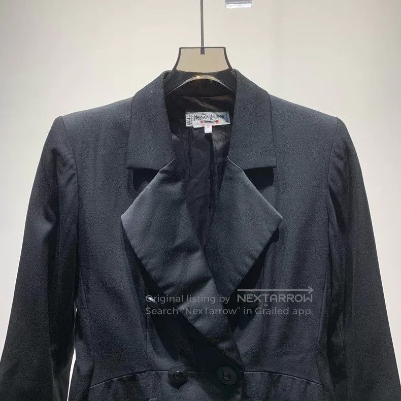 Saint Laurent Paris Saint Laurent Paris Casual Double Breasted Jacket Size XS / US 0-2 / IT 36-38 - 7 Thumbnail