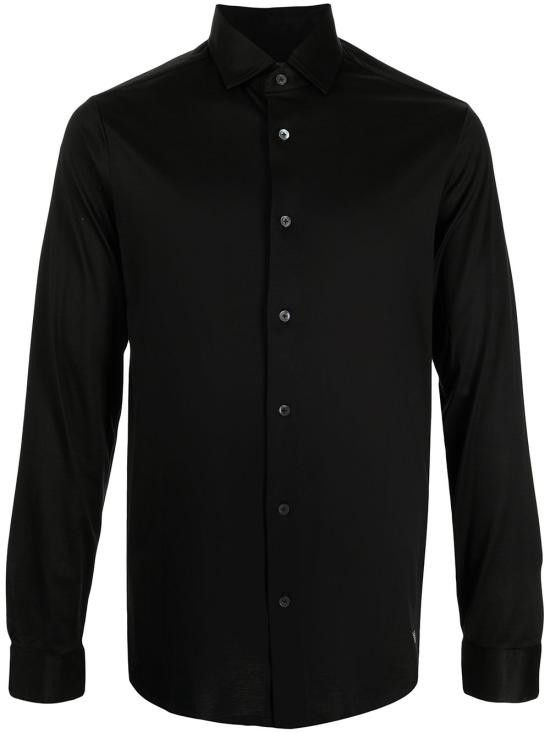 Emporio Armani EMPORIO ARMANI Men Long Tops 8N1CG1 1JUVZ0999 Black Size US XXL / EU 58 / 5 - 1 Thumbnail