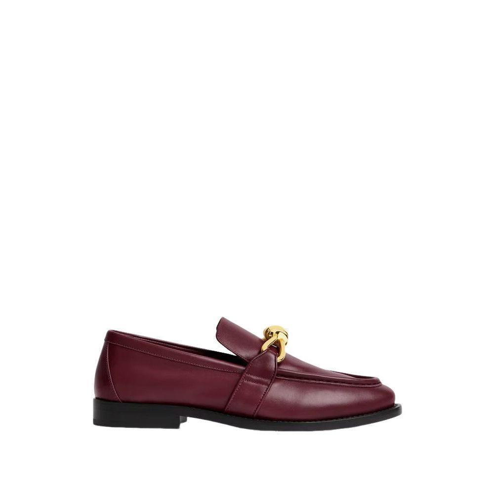 BOTTEGA VENETA Astaire $1200 Barolo Calfskin Loafers New & A