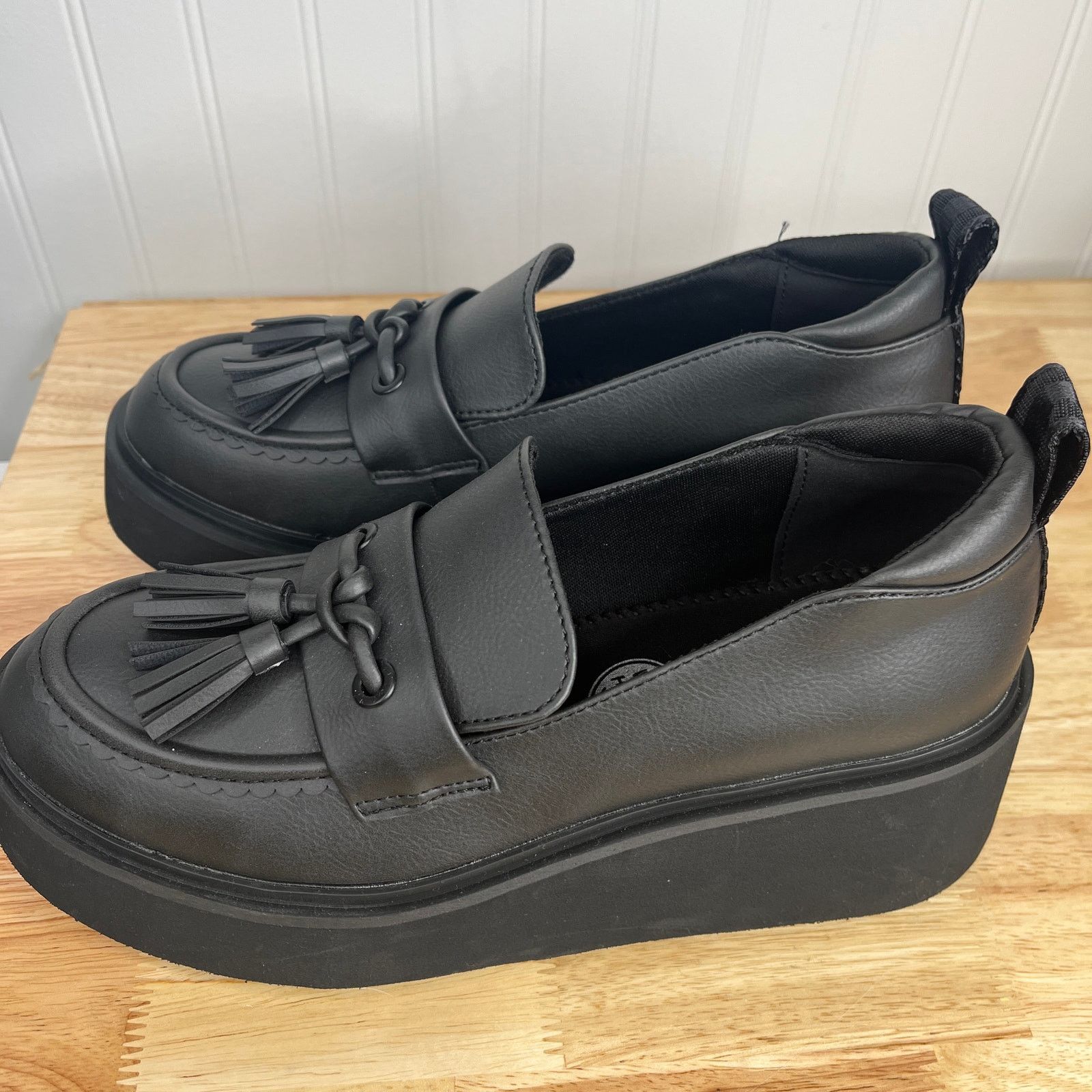 Other Rocket Dog Harper Platform Black Chunky Loafer Grunge Y2K Size US 9 / IT 39 - 14 Thumbnail