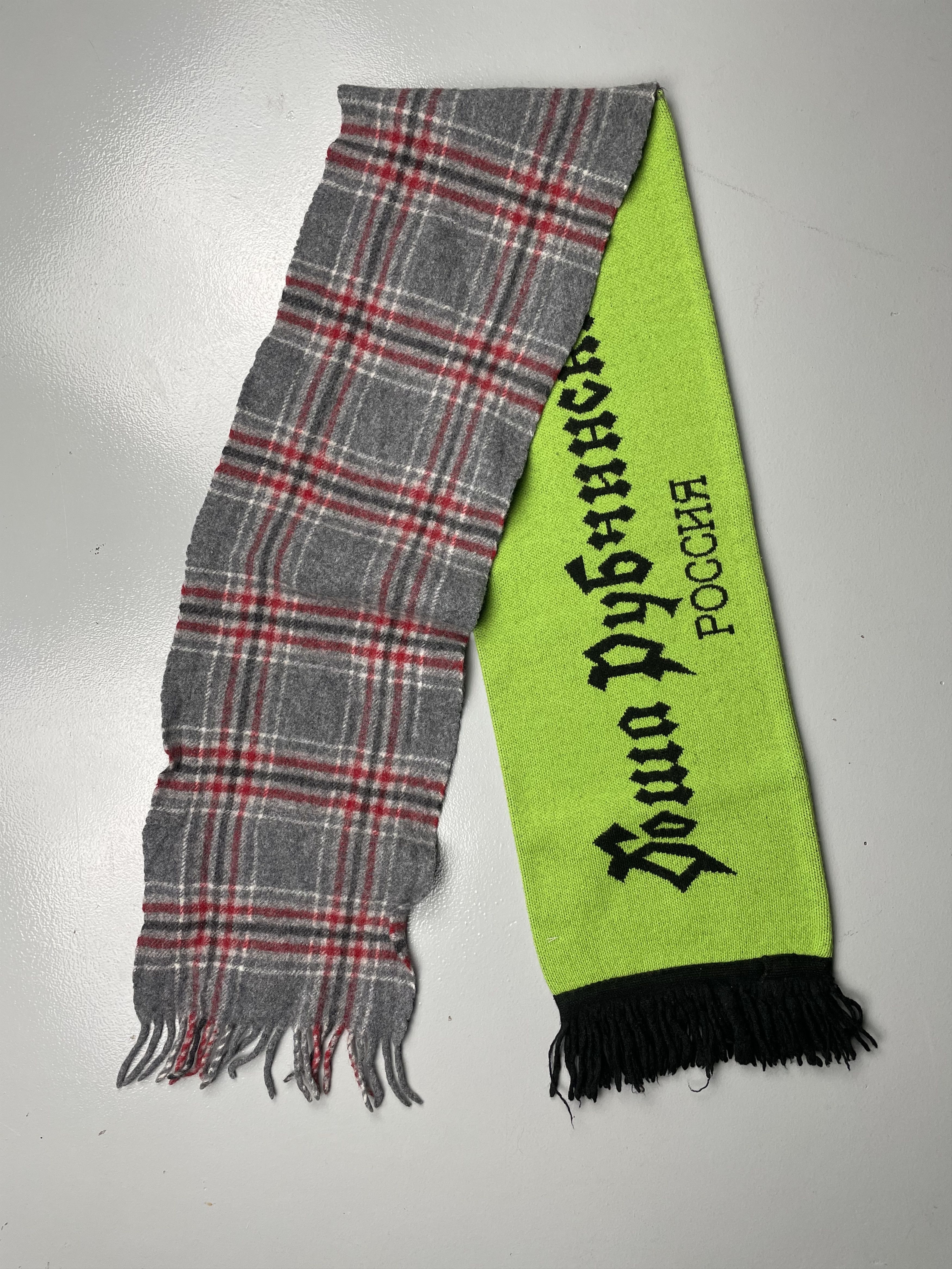 Gosha Rubchinskiy Gosha Rubchinskiy A/W 2017 hybrid scarf Size ONE SIZE - 3 Thumbnail