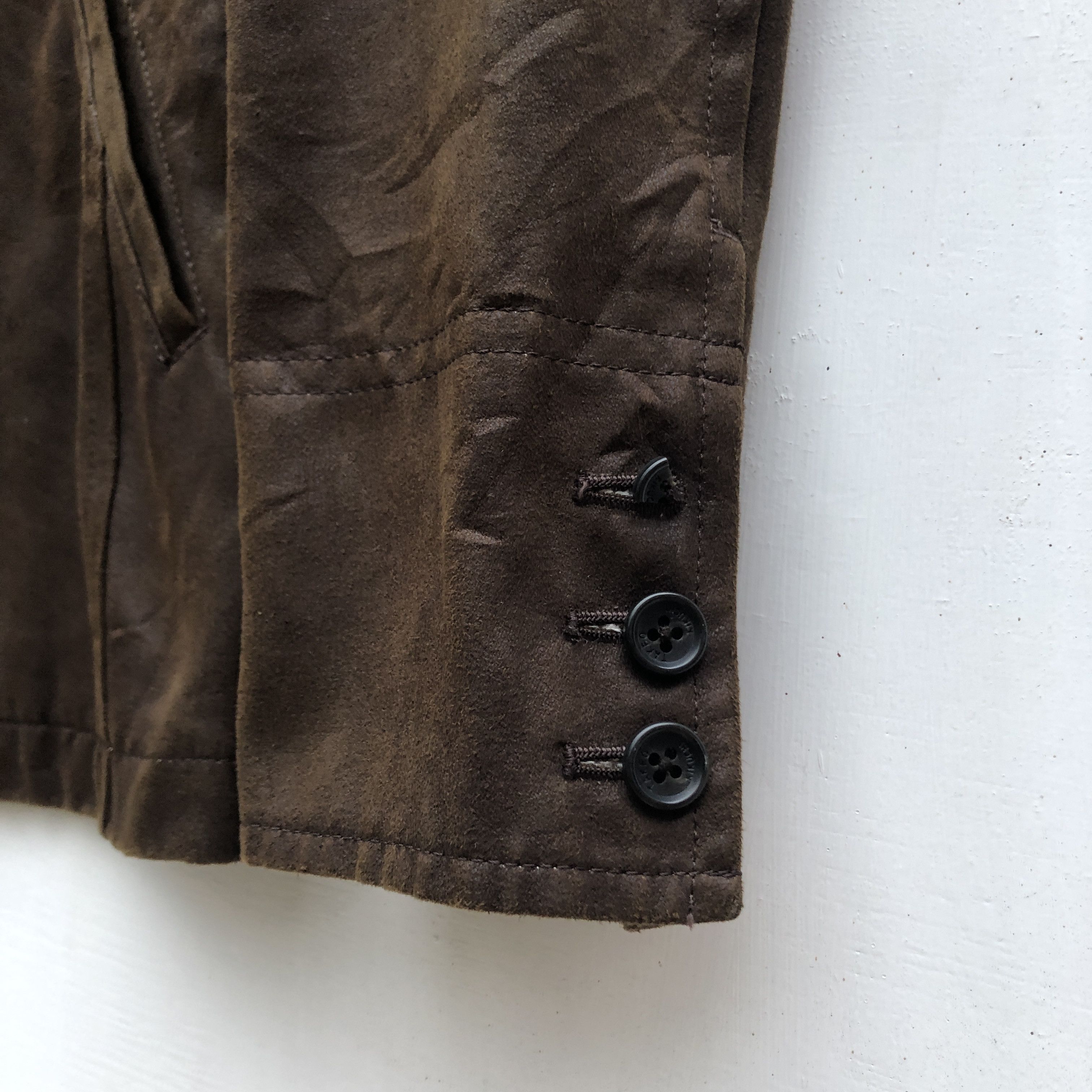 Takeo Kikuchi TAKEO KIKUCHI Suede Leather Jacket #0754-23 Size US S / EU 44-46 / 1 - 12 Thumbnail